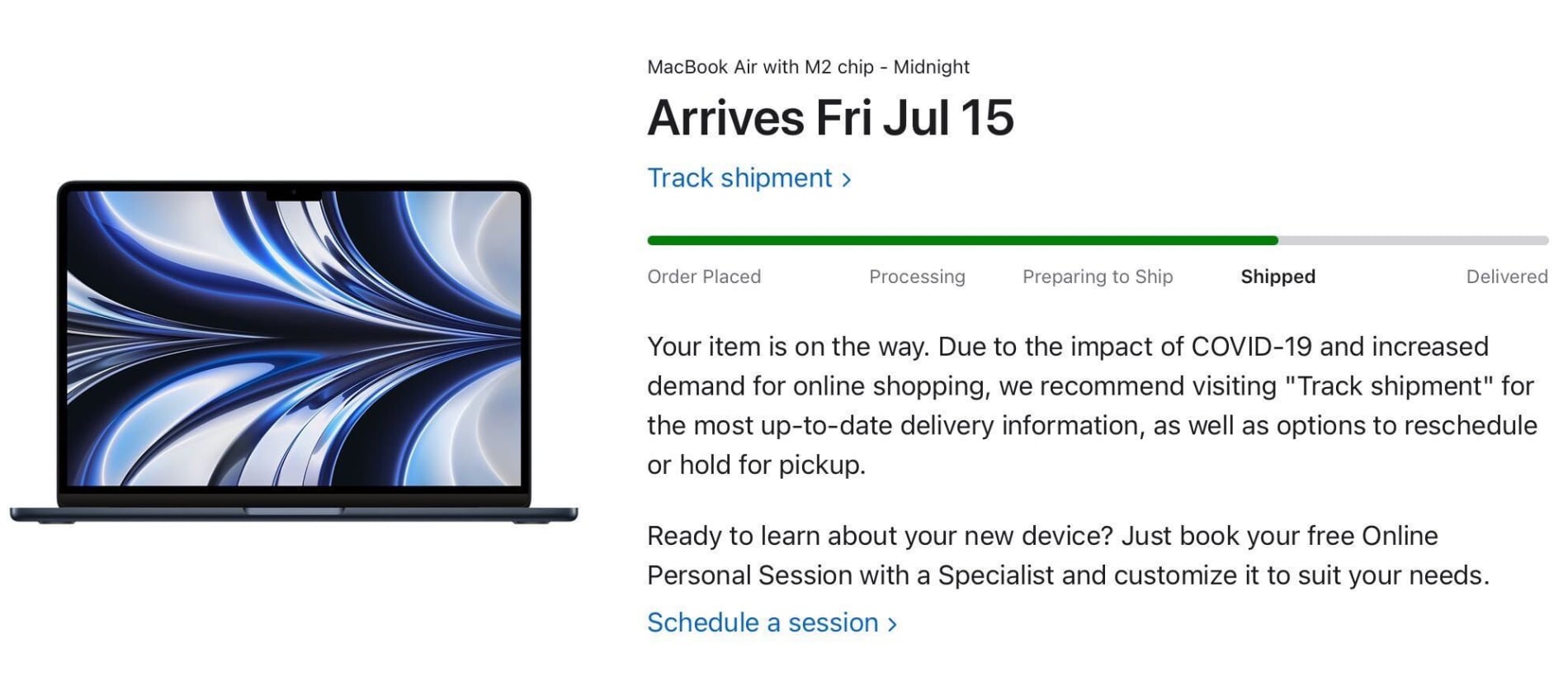 Apple Offering Free Next Day Delivery On December 23 - MacRumors