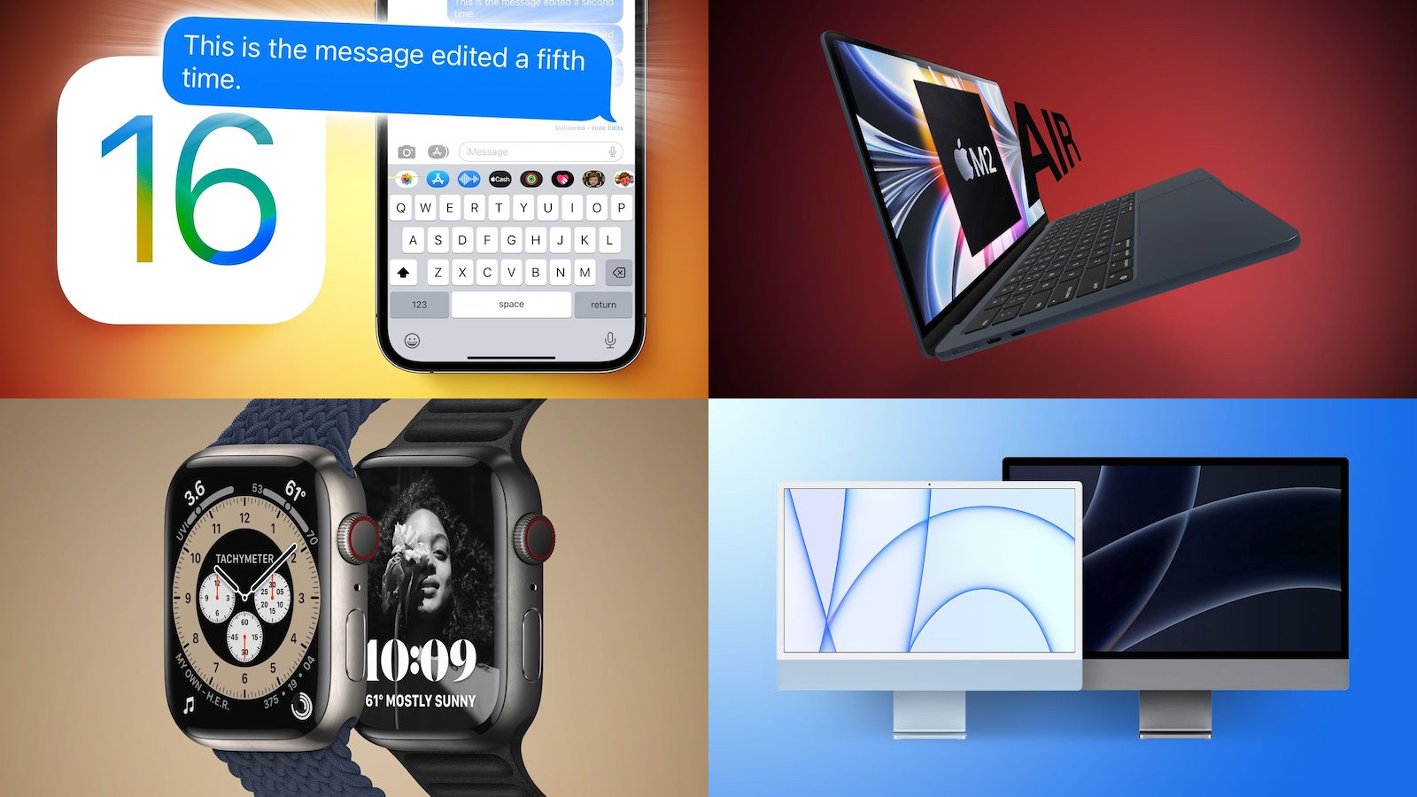 Top Stories: iOS 16 Beta 4, 'Apple Watch Pro' Rumors, and More