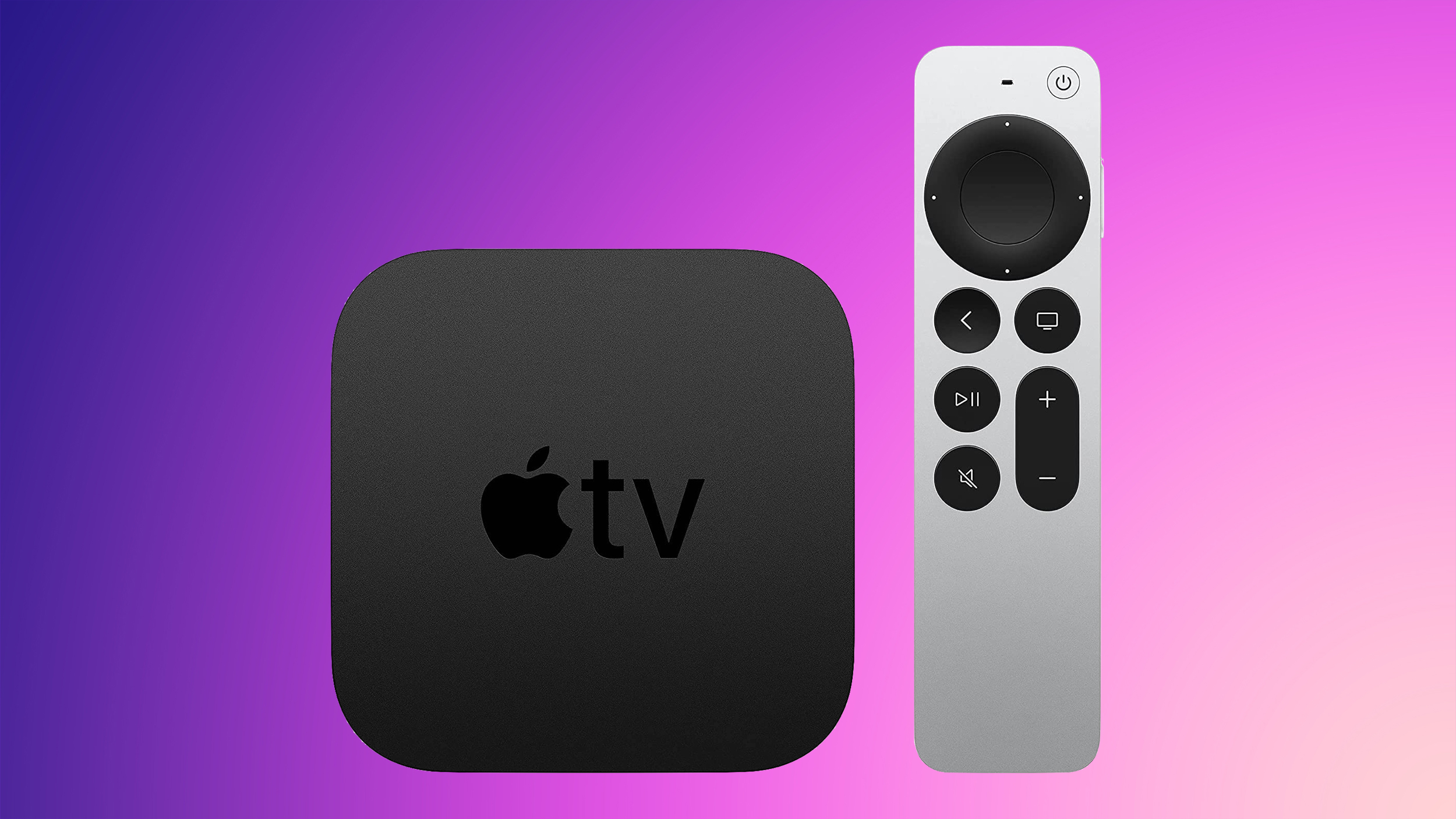 Apple TV 4. Пульт от Apple картинка.