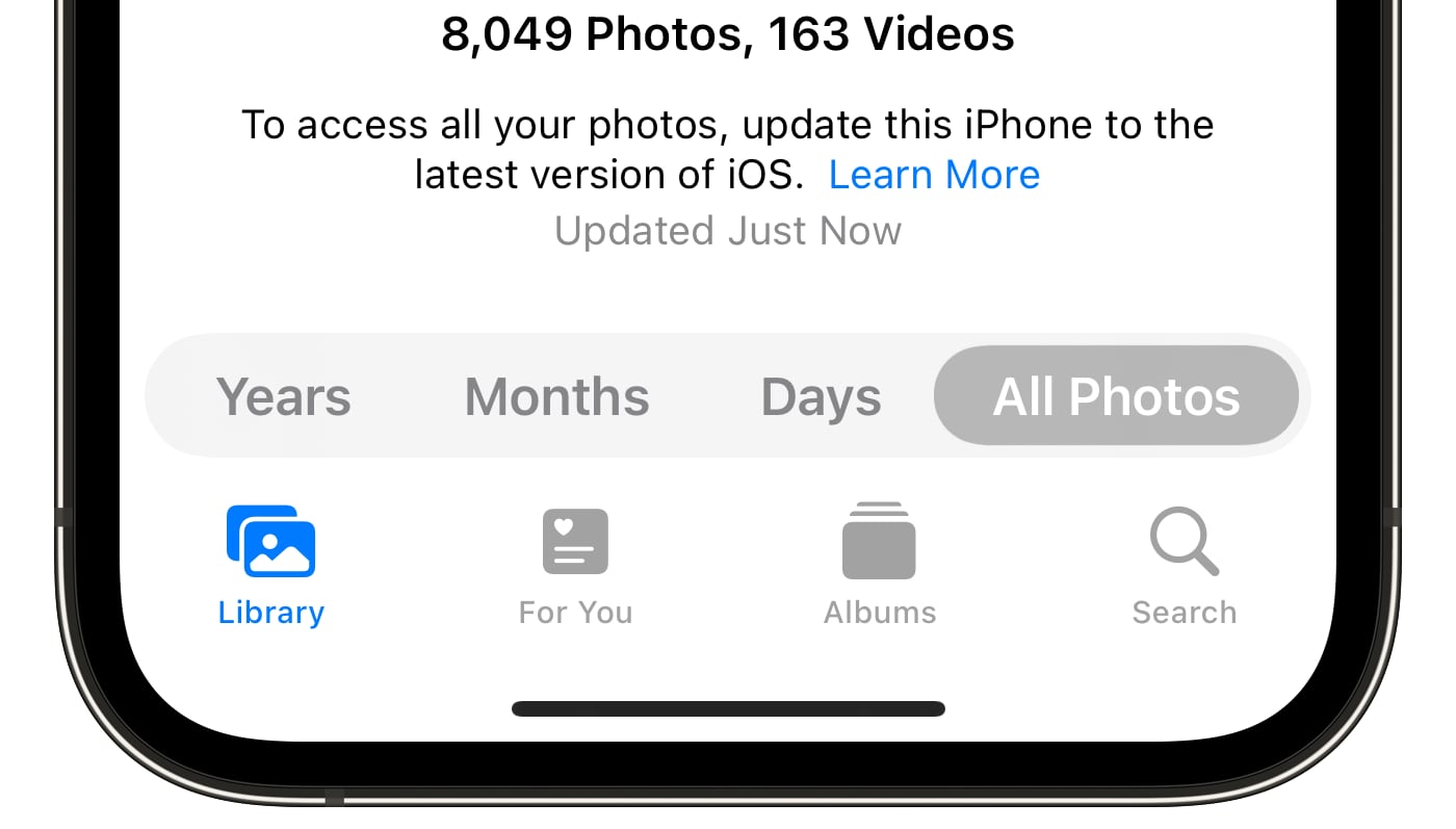 icloud shared photo library ios 15