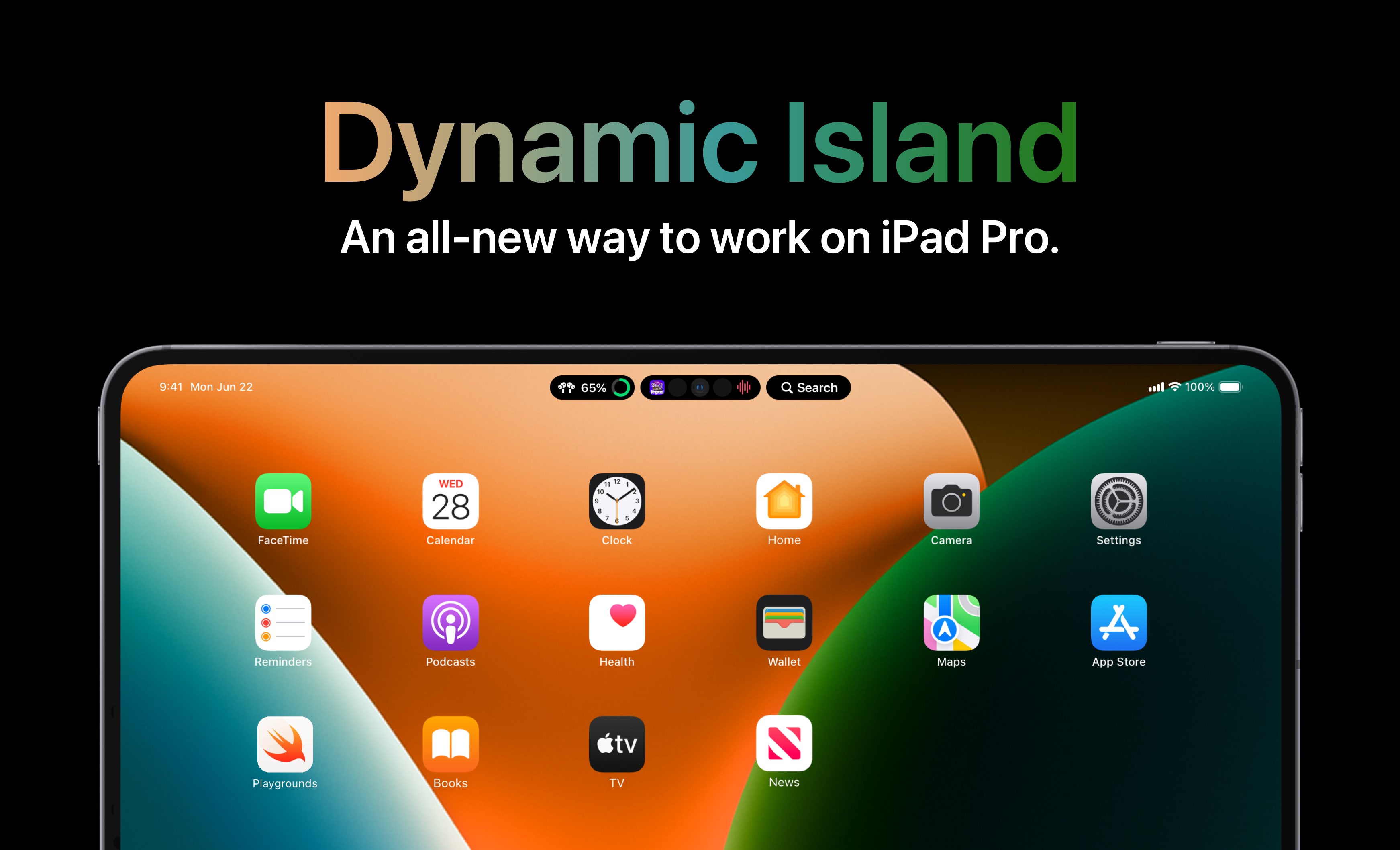 Concept Imagines iPhone 14 Pro’s Dynamic Island on iPad