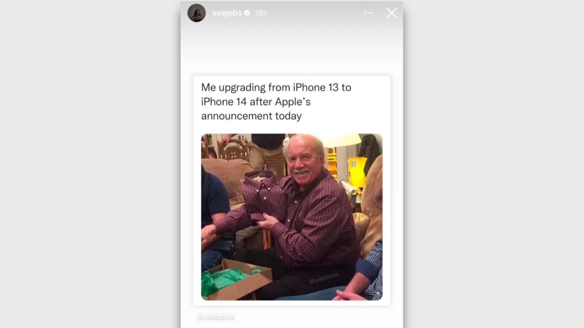 Steve Jobs’ Daughter Shares Then Deletes Meme Mocking iPhone 14’s Modest Upgrades