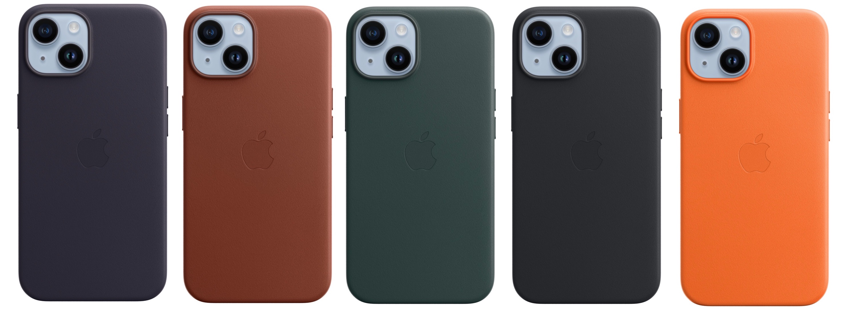 Apple Silicone vs Leather vs Clear Case for iPhone 14 / 14 Pro