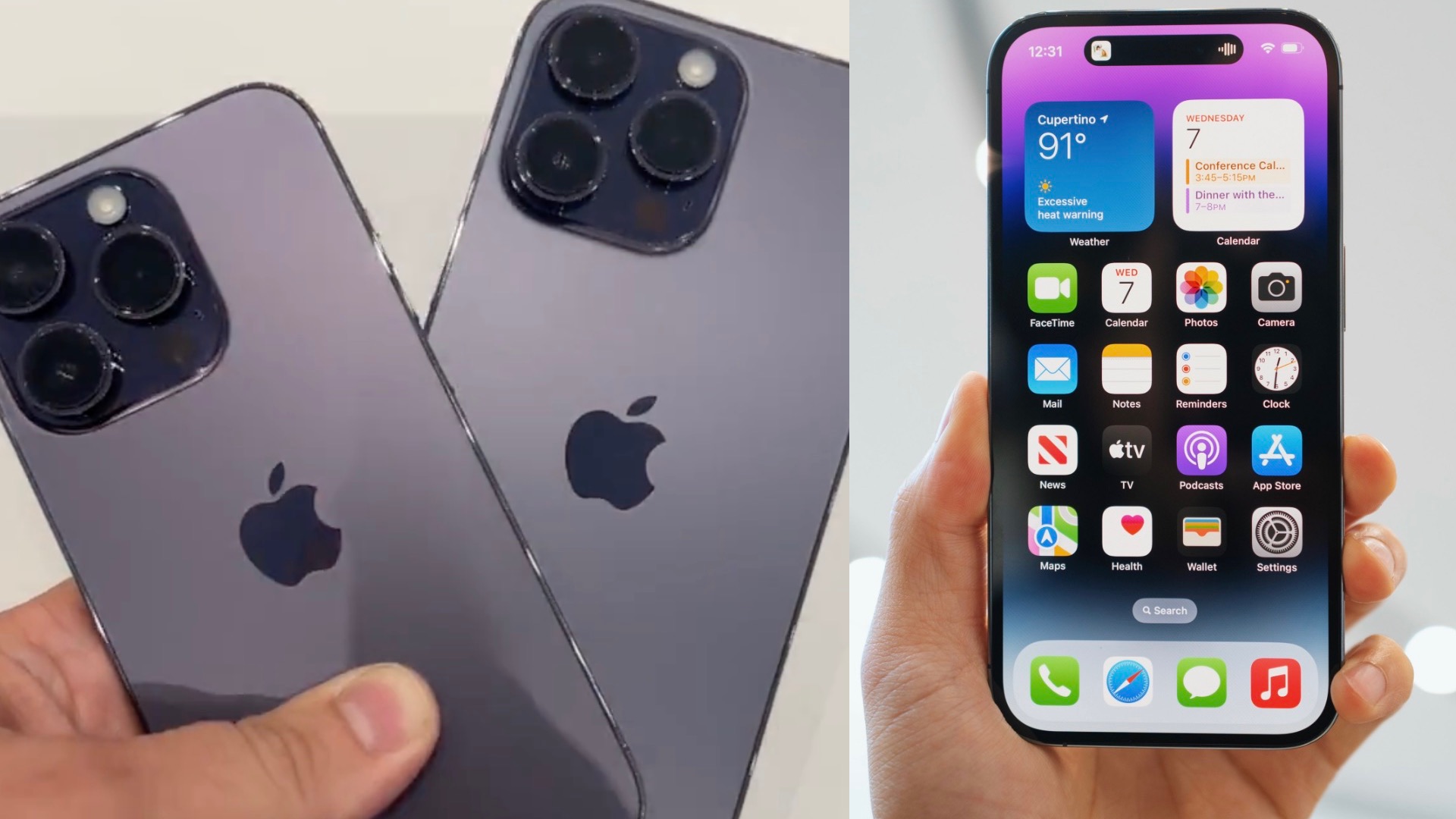 Your First Ever Hands-On Look at the All-New iPhone 14 Pro