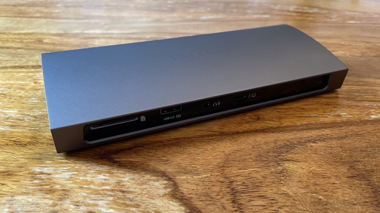 satechi thunderbolt 4 dock review front
