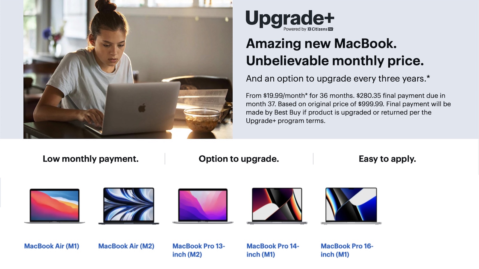 Best Buy’s ‘Upgrade+’ Program Lets Customers Get a New Mac Laptop Every Three Years With Monthly Financing
