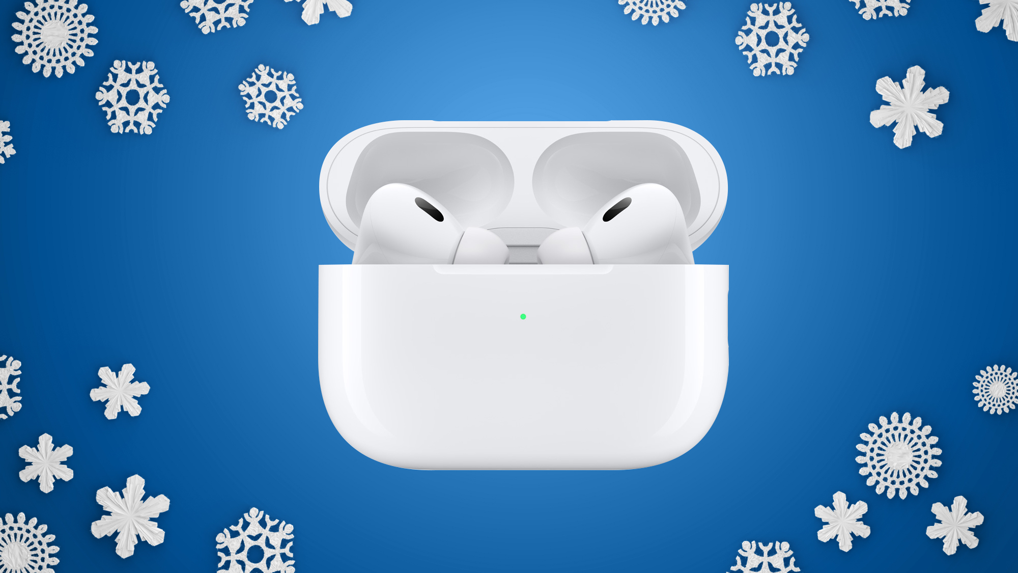 airpods pro 2 holiday snowflakes