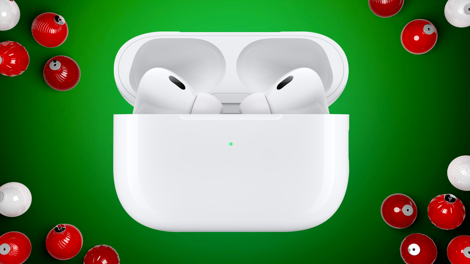 airpods pro 2 red ornaments