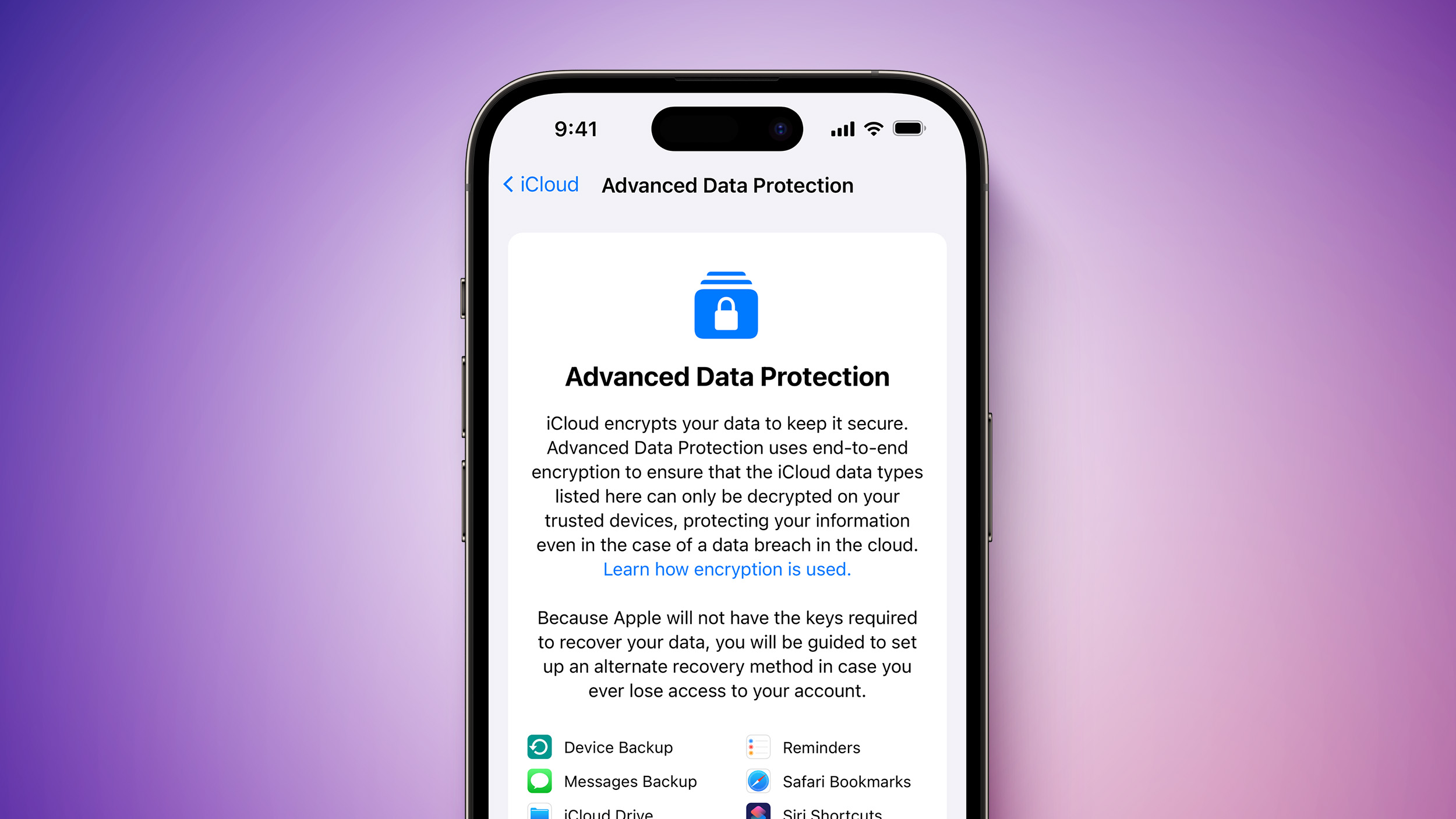 Apple Promotes iCloud’s Advanced End-to-End Encryption Feature as Data Breaches Increase