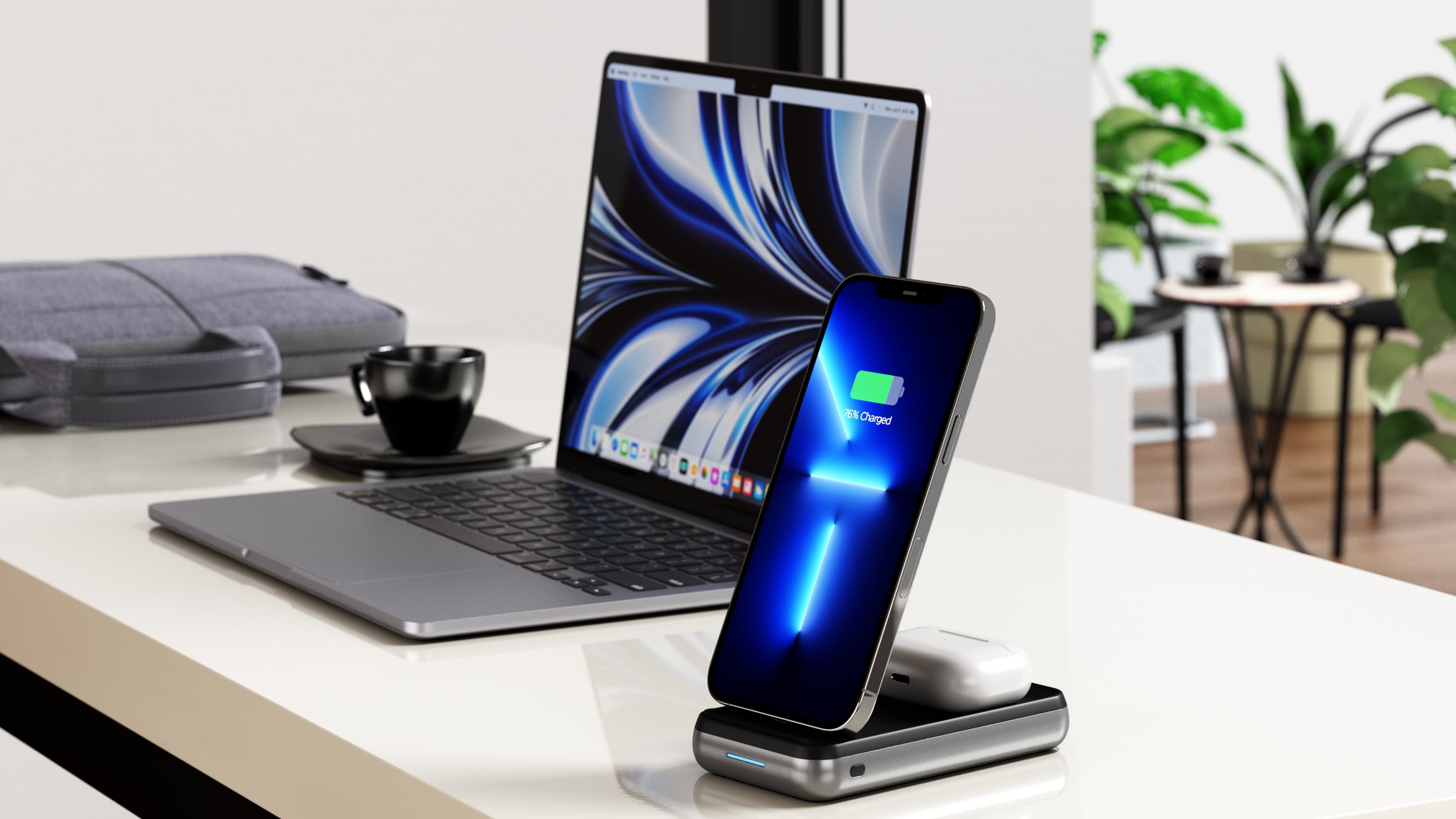 Satechi Launches Duo Wireless Charger Power Stand