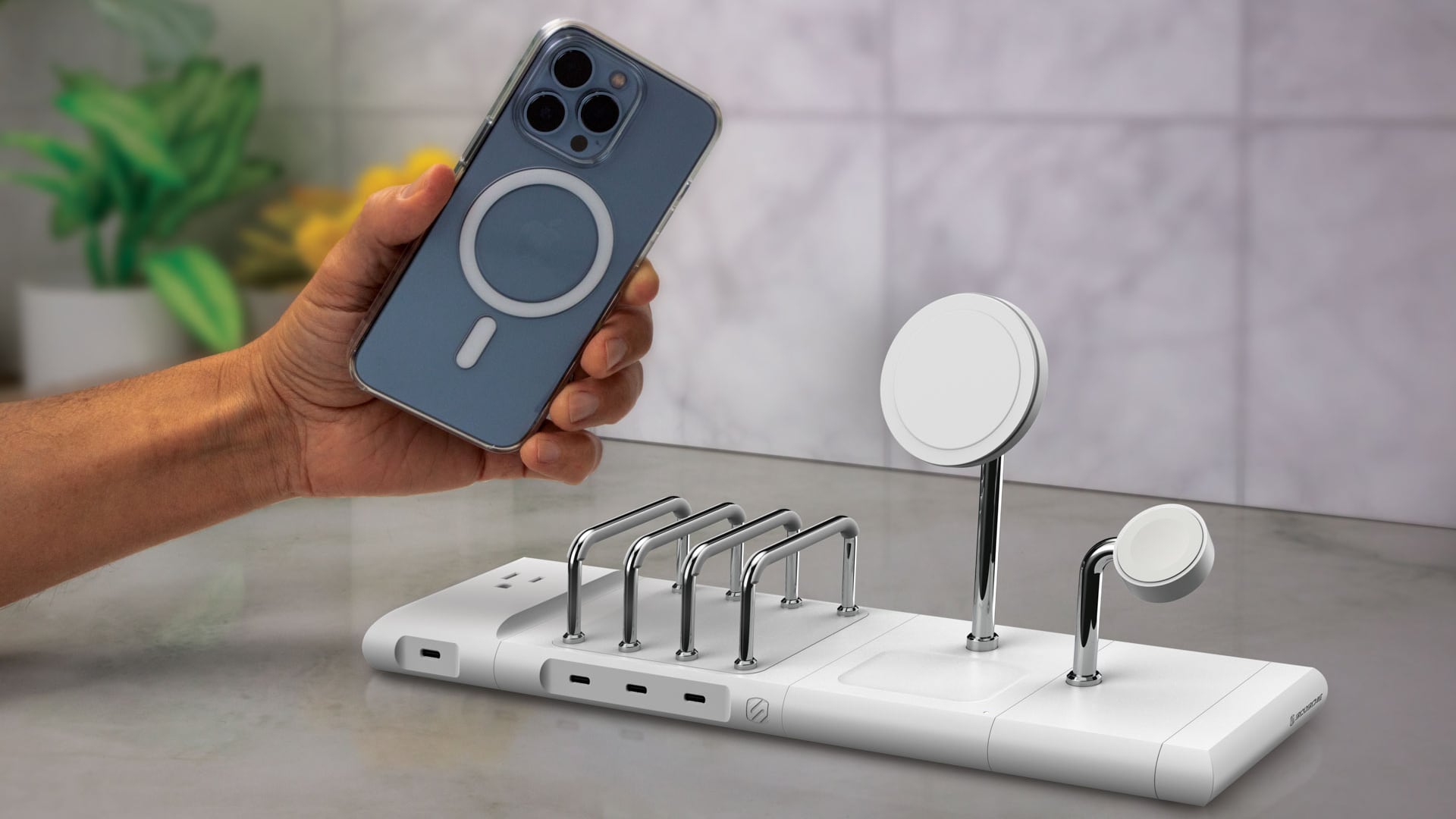 CES 2023: Scosche Announces BaseLynx 2.0 Modular Charging System and Water Bottle MagSafe Mount