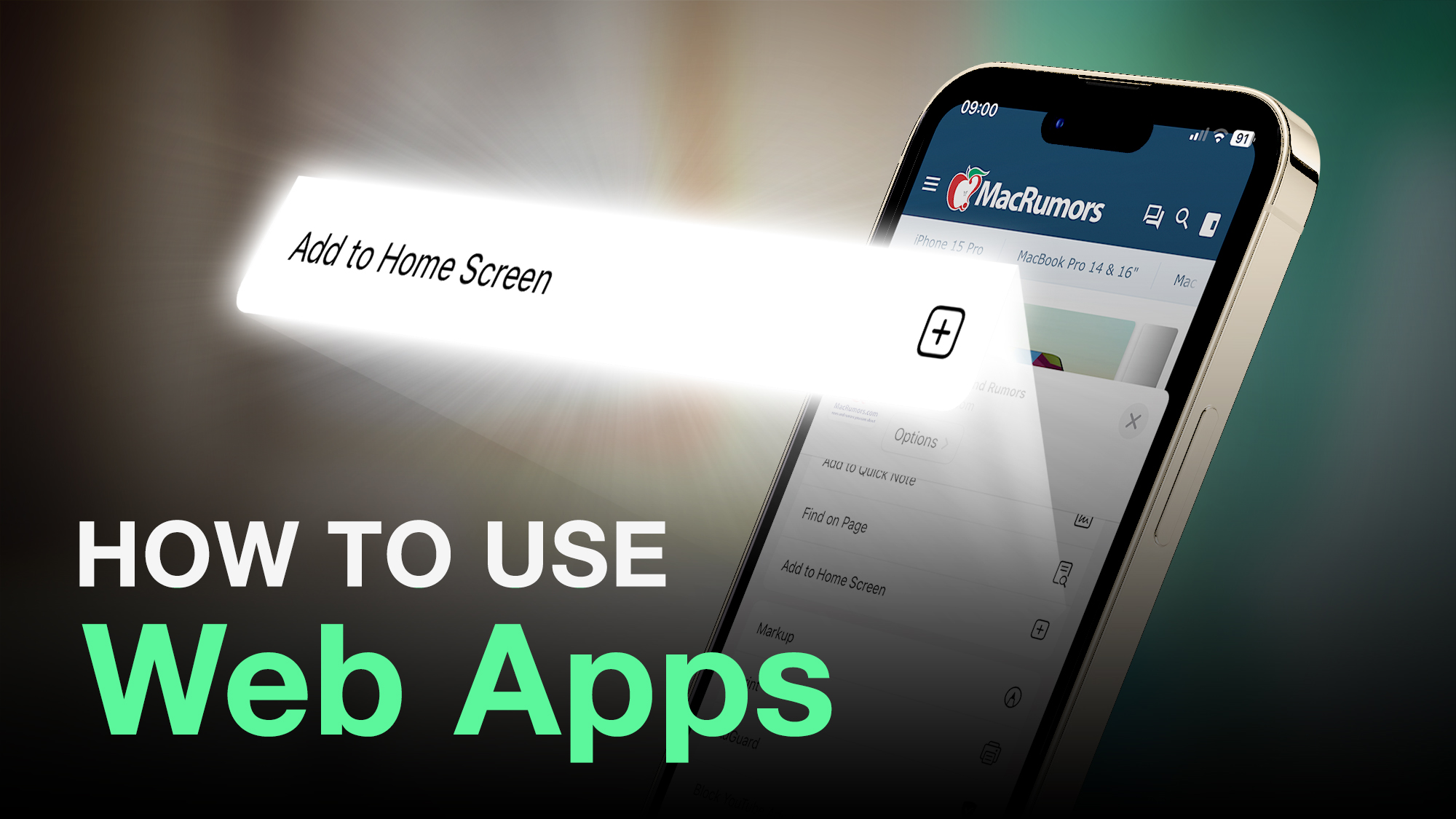 How to Use Web Apps on iPhone and iPad