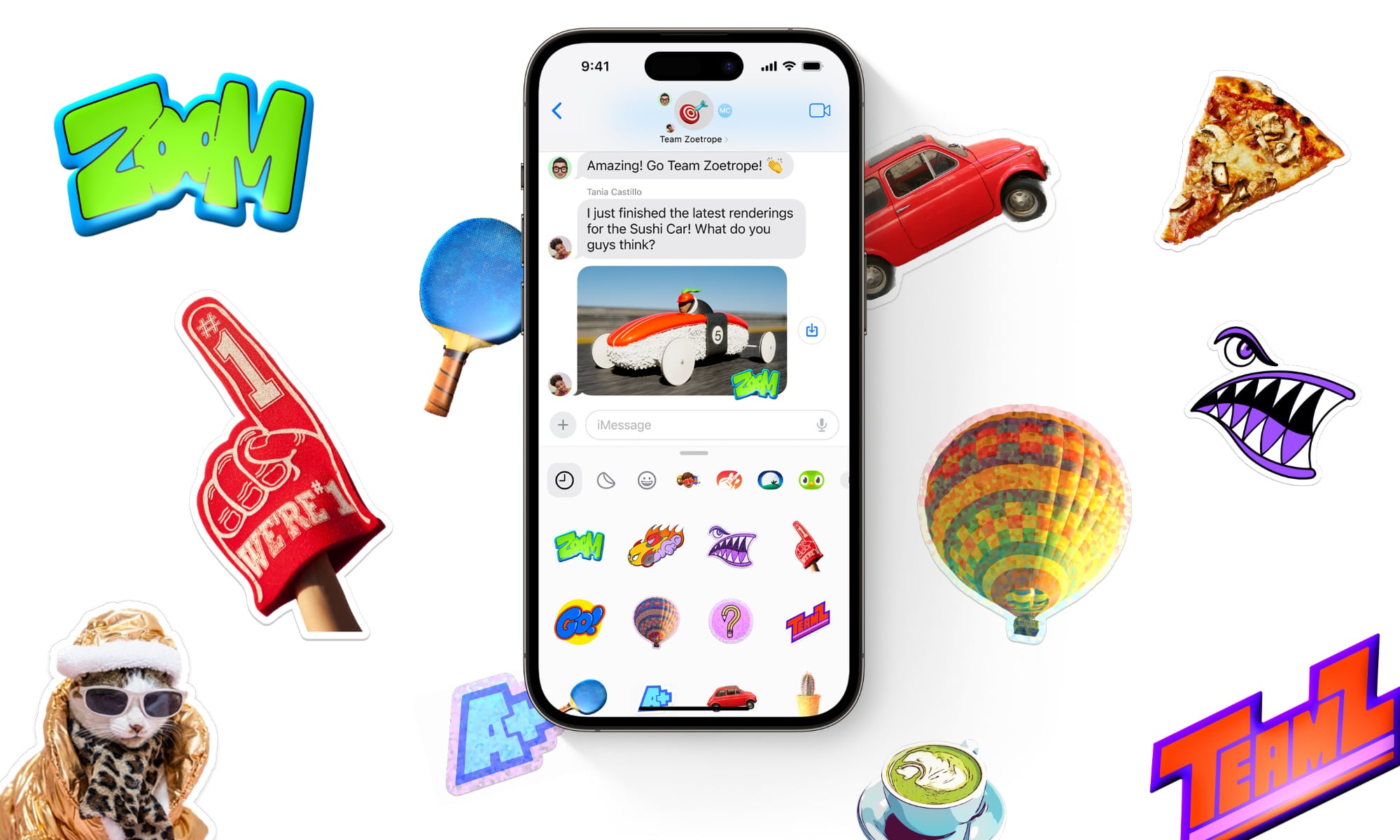 Sticker Doodle: App erstellt Sticker aus der Subjektauswahl von iOS 16 ›