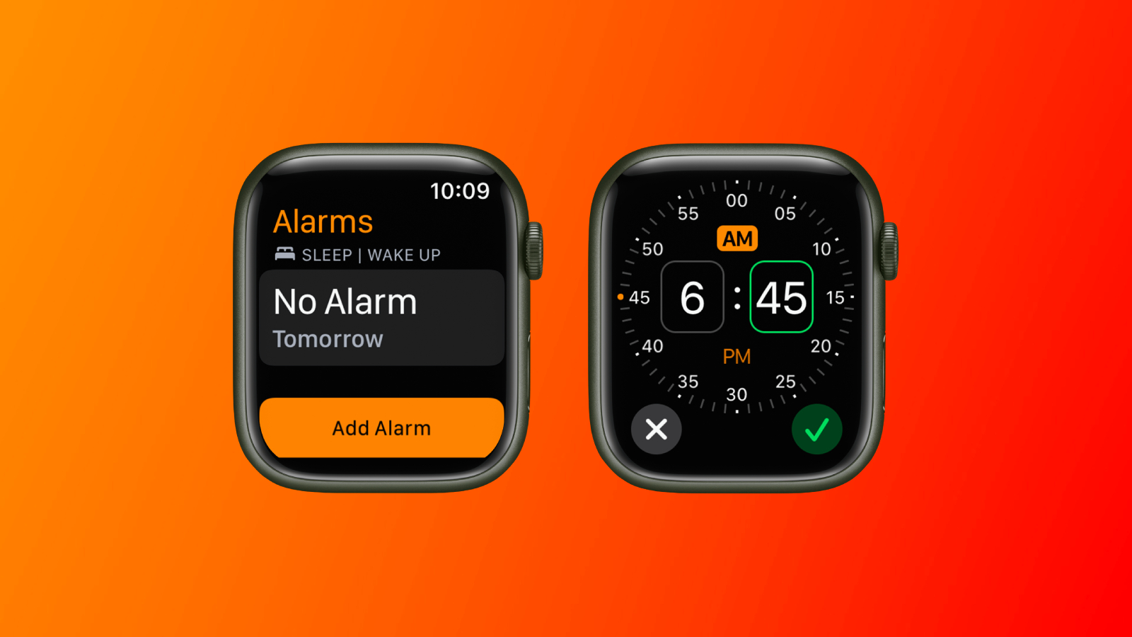 Apple Watch Wake Up Alarm