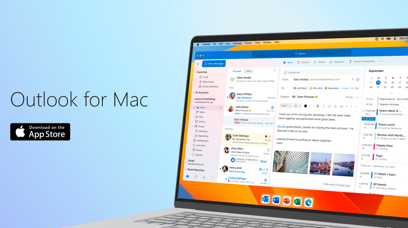 Microsoft Announces Outlook for Mac is Now Free to Use
