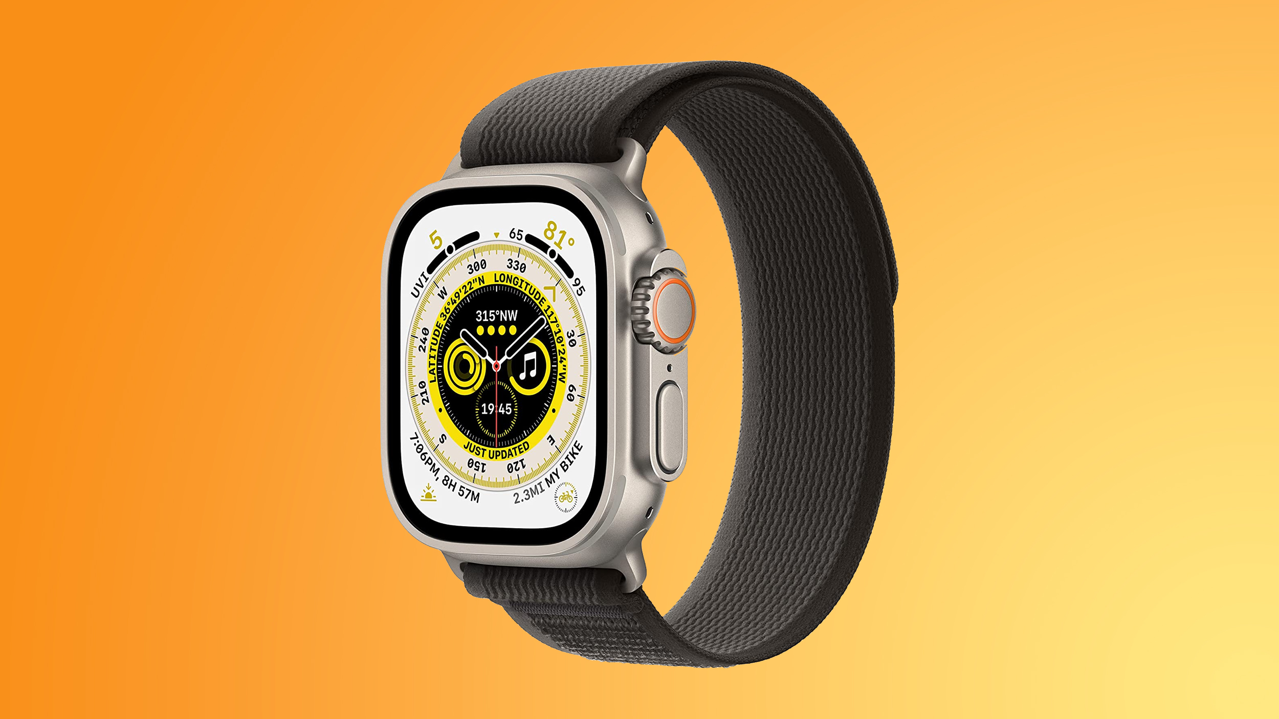 apple watch ultra yellow