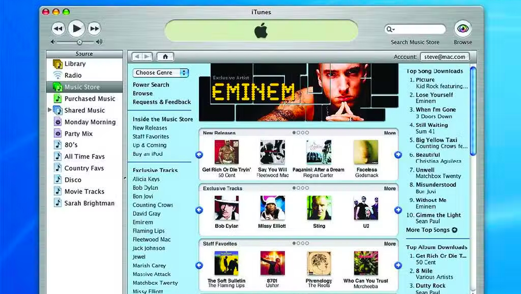 iTunes Music Store Turns 20 Today: 'Just 99 Cents Per Song'