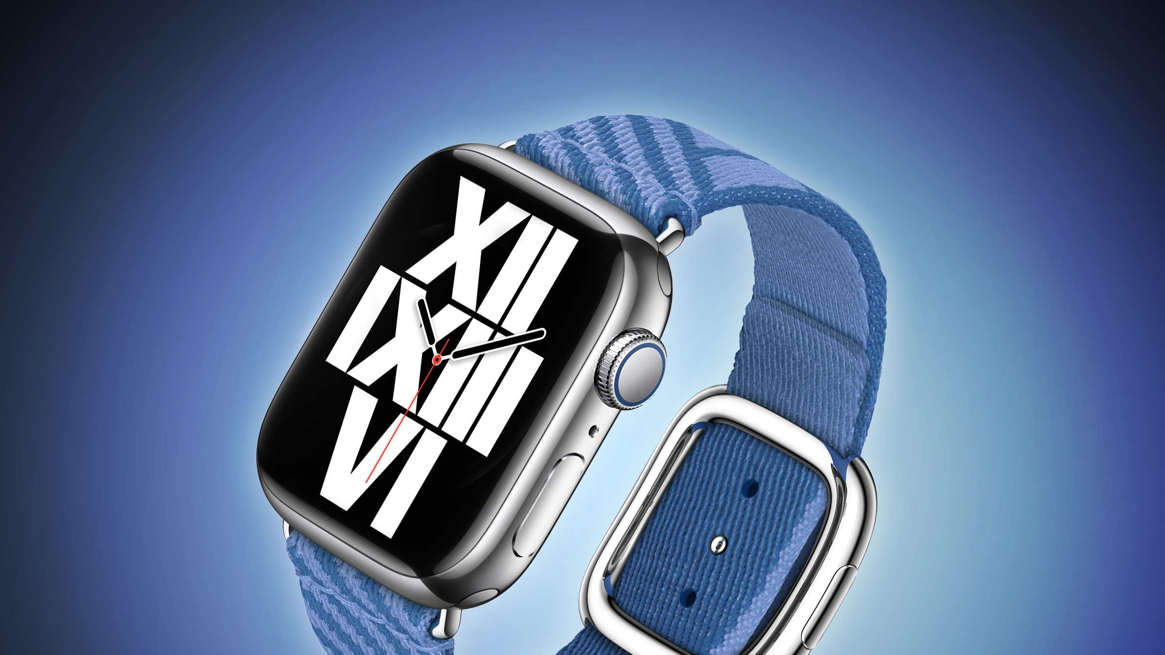 Apple watch with online magnetic strap