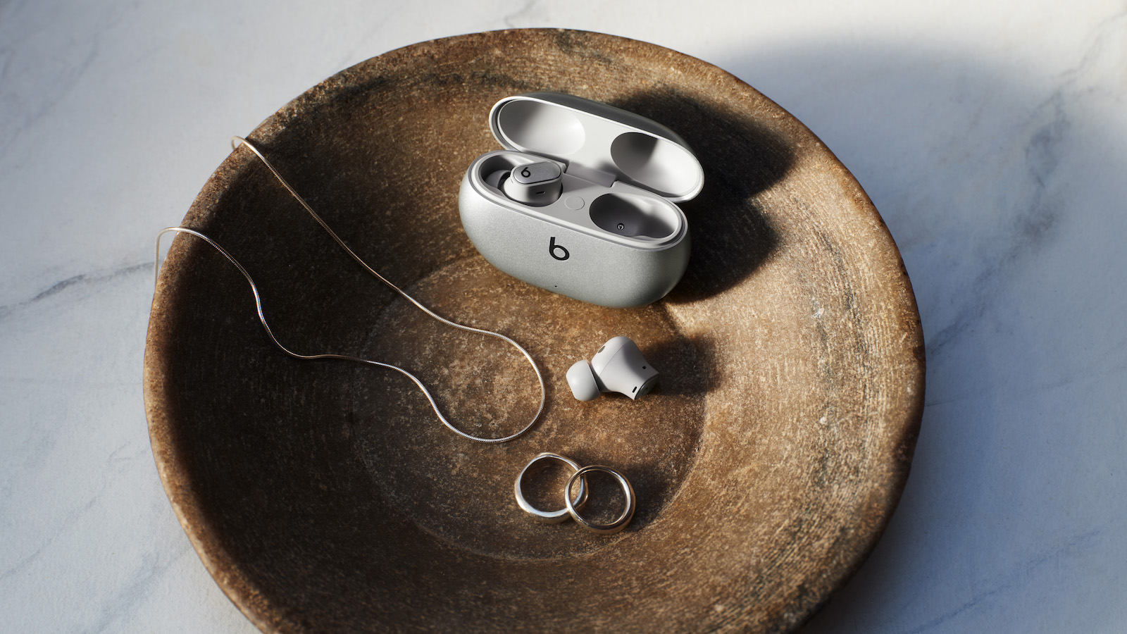 Beats Studio Buds +  True Wireless Earbuds, Noise Cancelling - Cosmic  Silver