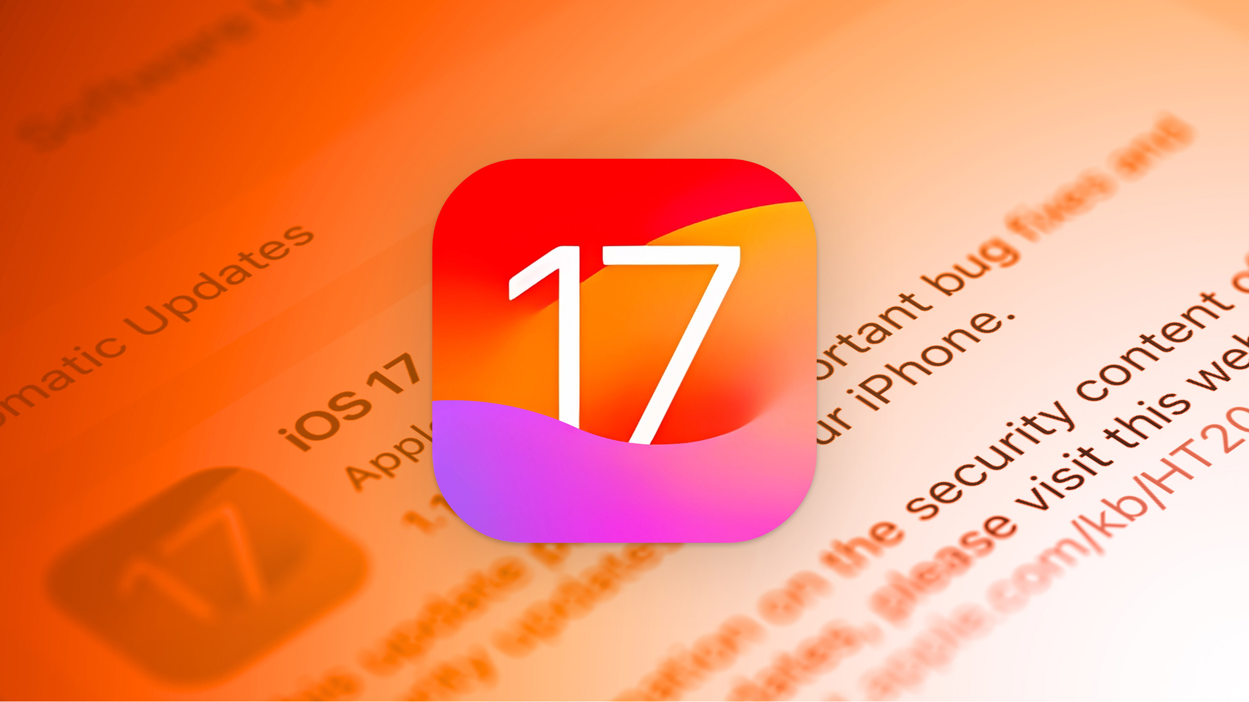 Just Install iOS 17 Feature