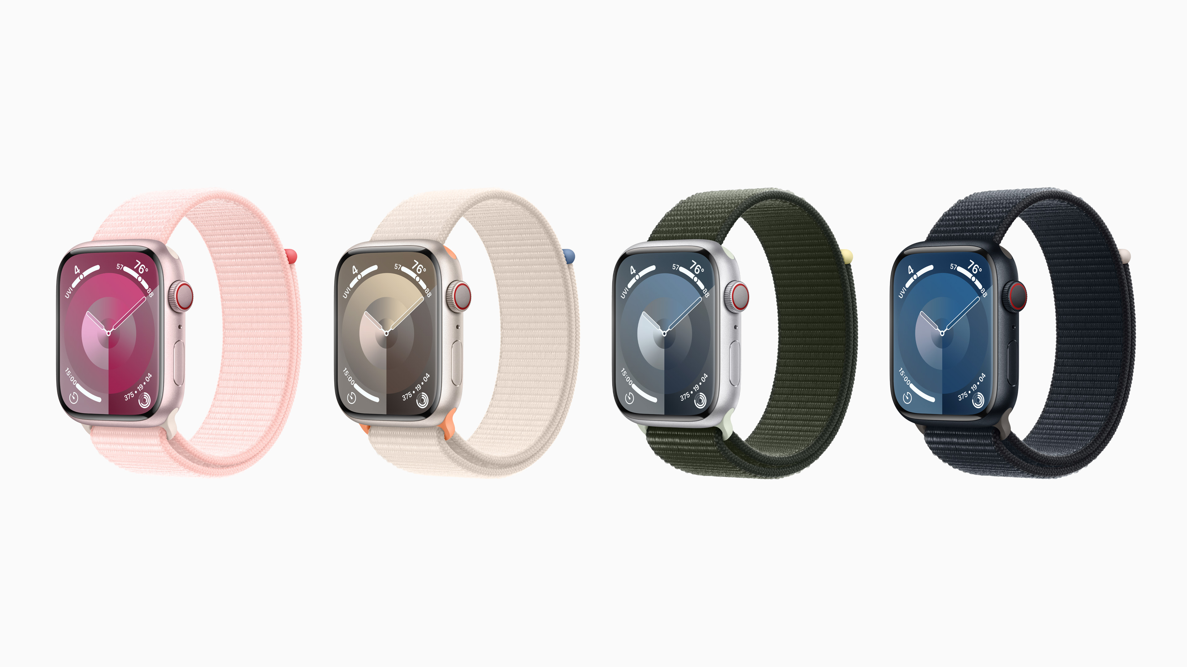 apple watch series 9 aluminum color options
