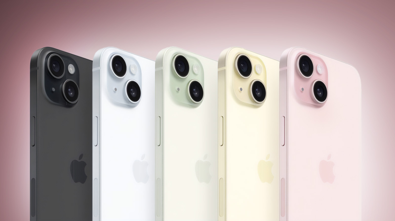 iPhone 15 Colors pink