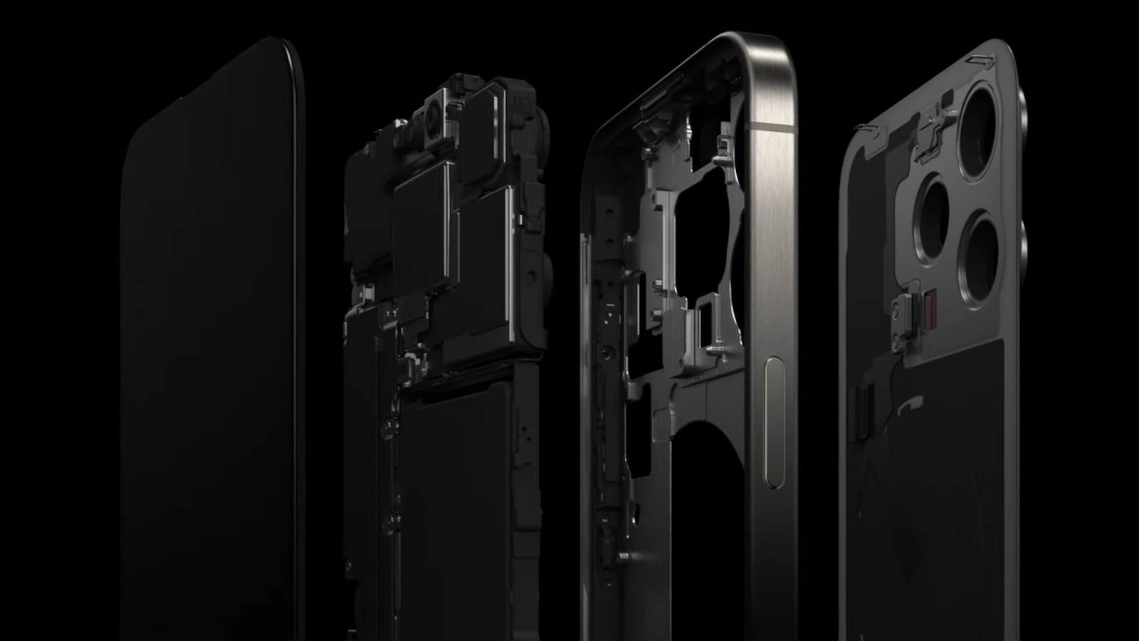 iPhone 15 Pro Internal Chassis
