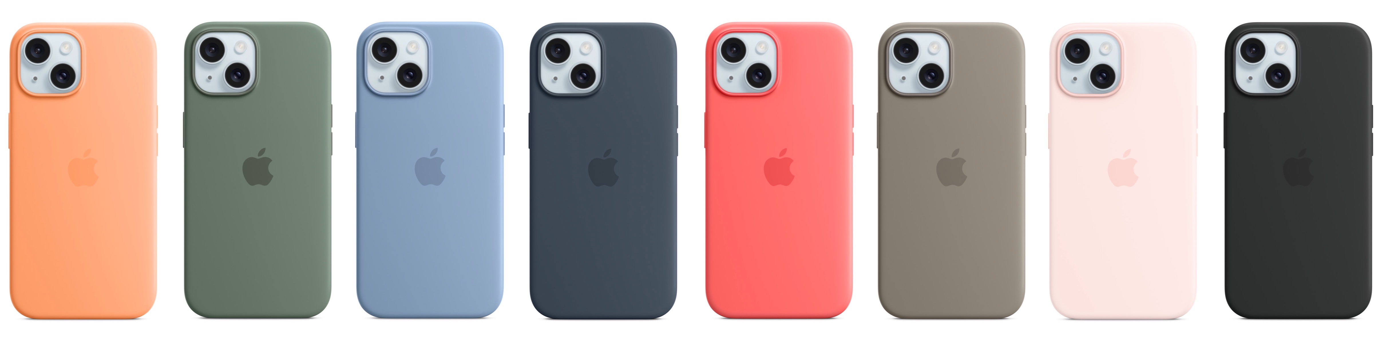 Premium Silicone Case for iPhone 15 Pro Max [30 Colors]