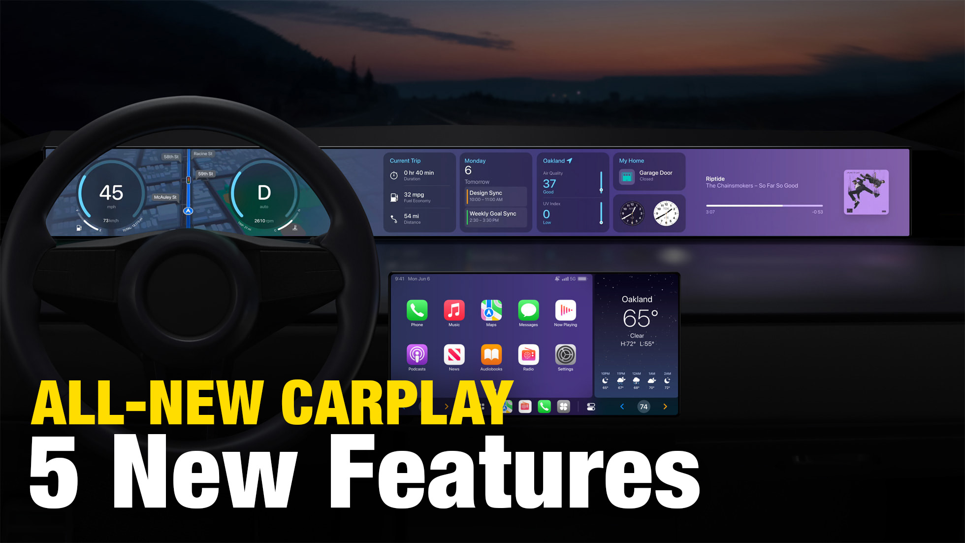 All New CarPlay Five New Features Article 2