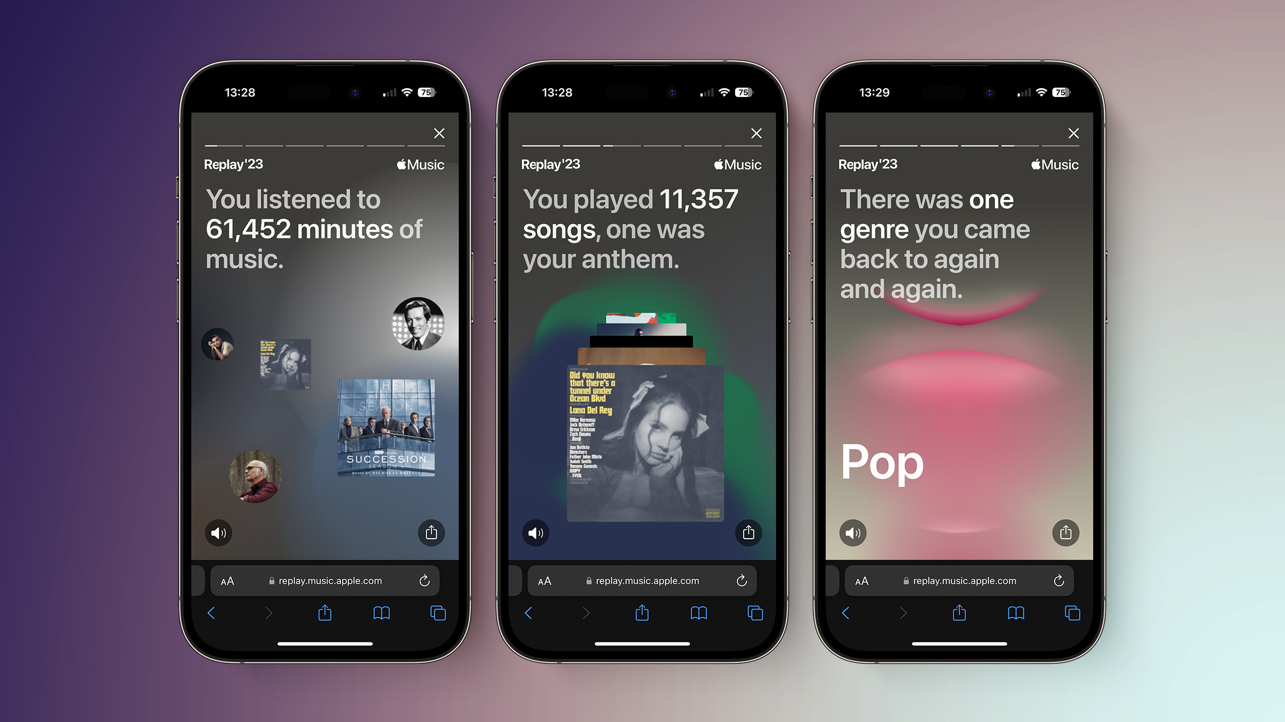 Apple Music Replay 23 Feature