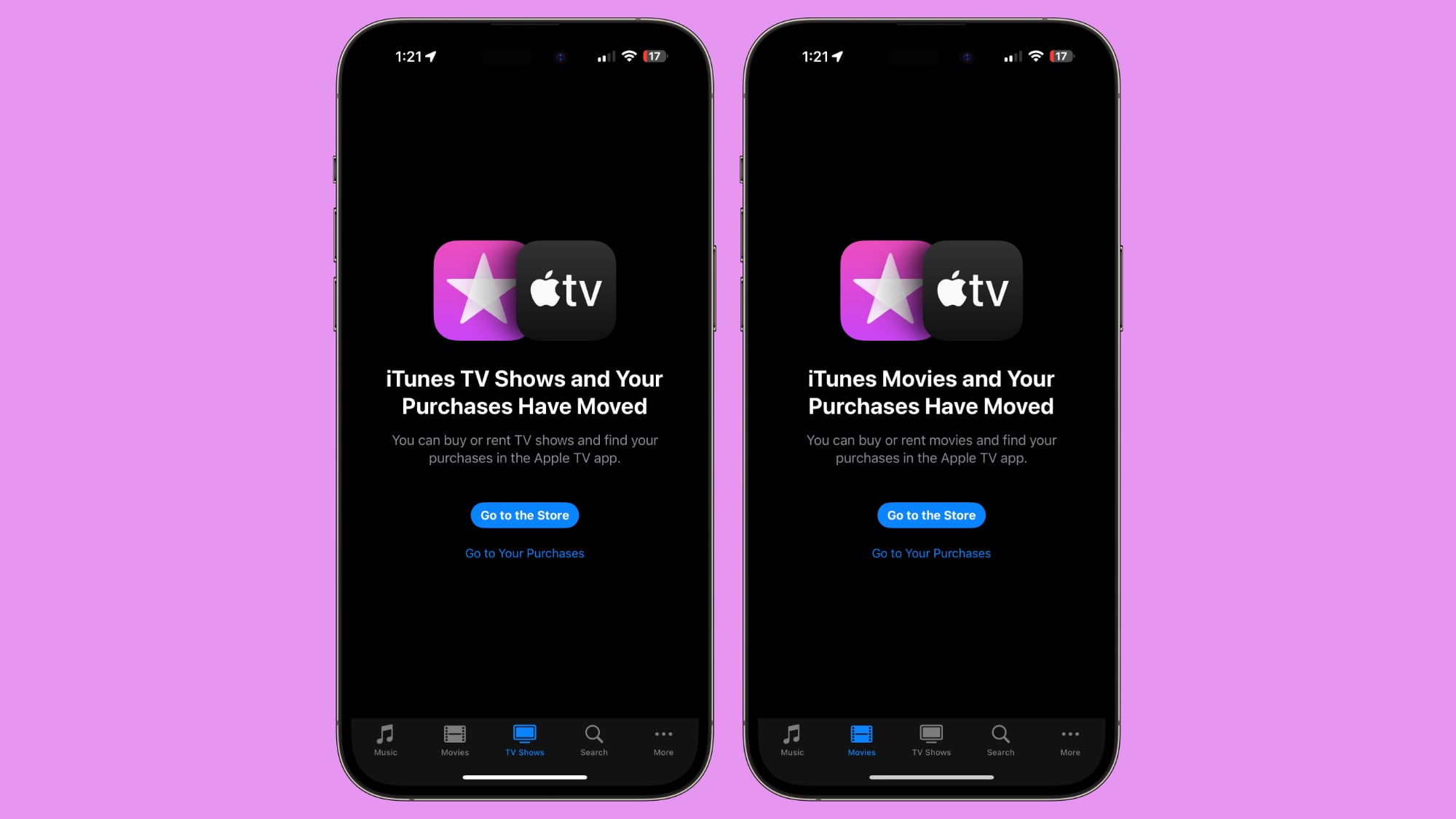 Apple Tv Itunes Store Unavailable Apple Removes Option to Buy TV Shows and Movies in iOS 17.2 iTunes