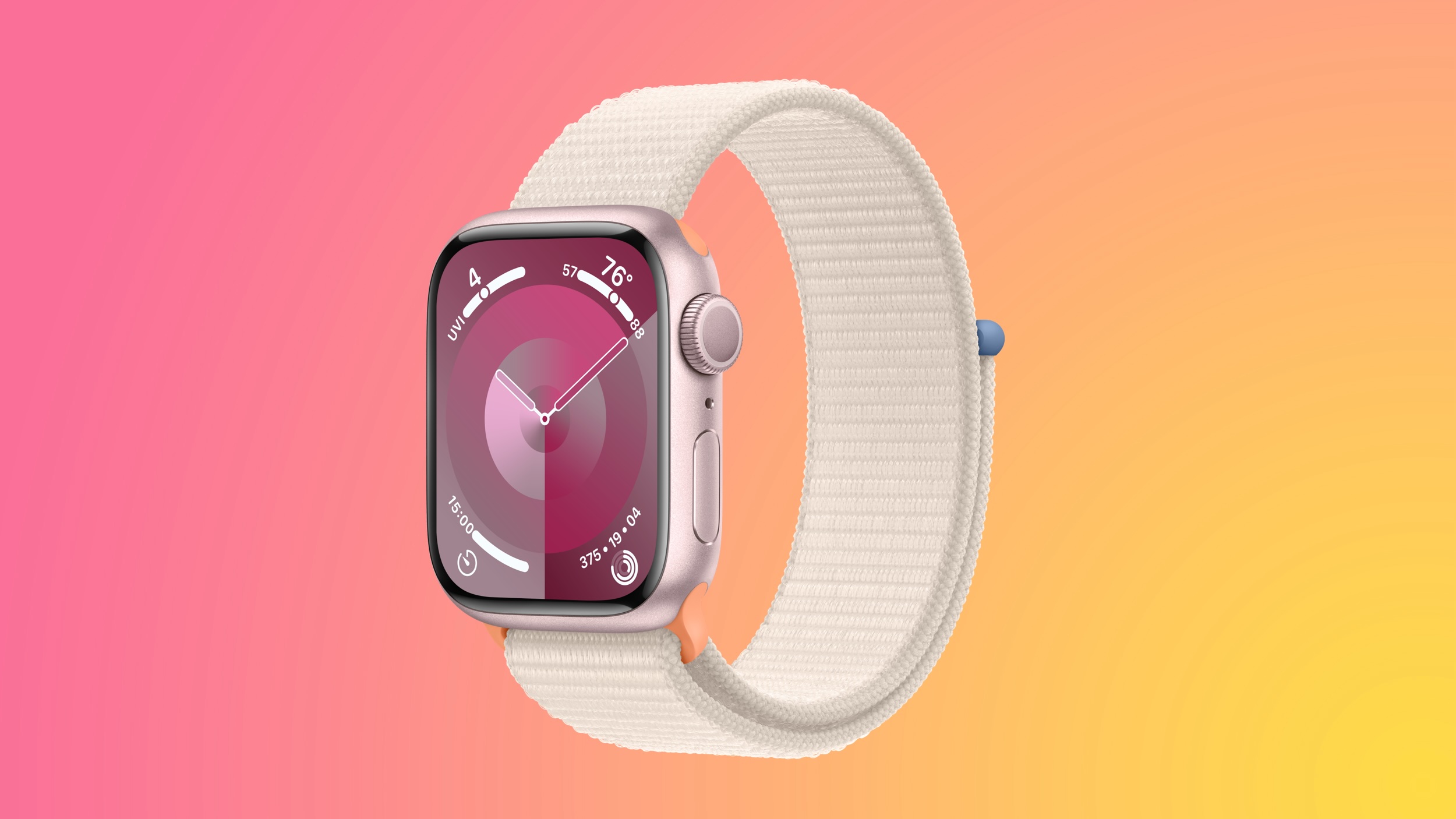 apple watch pink