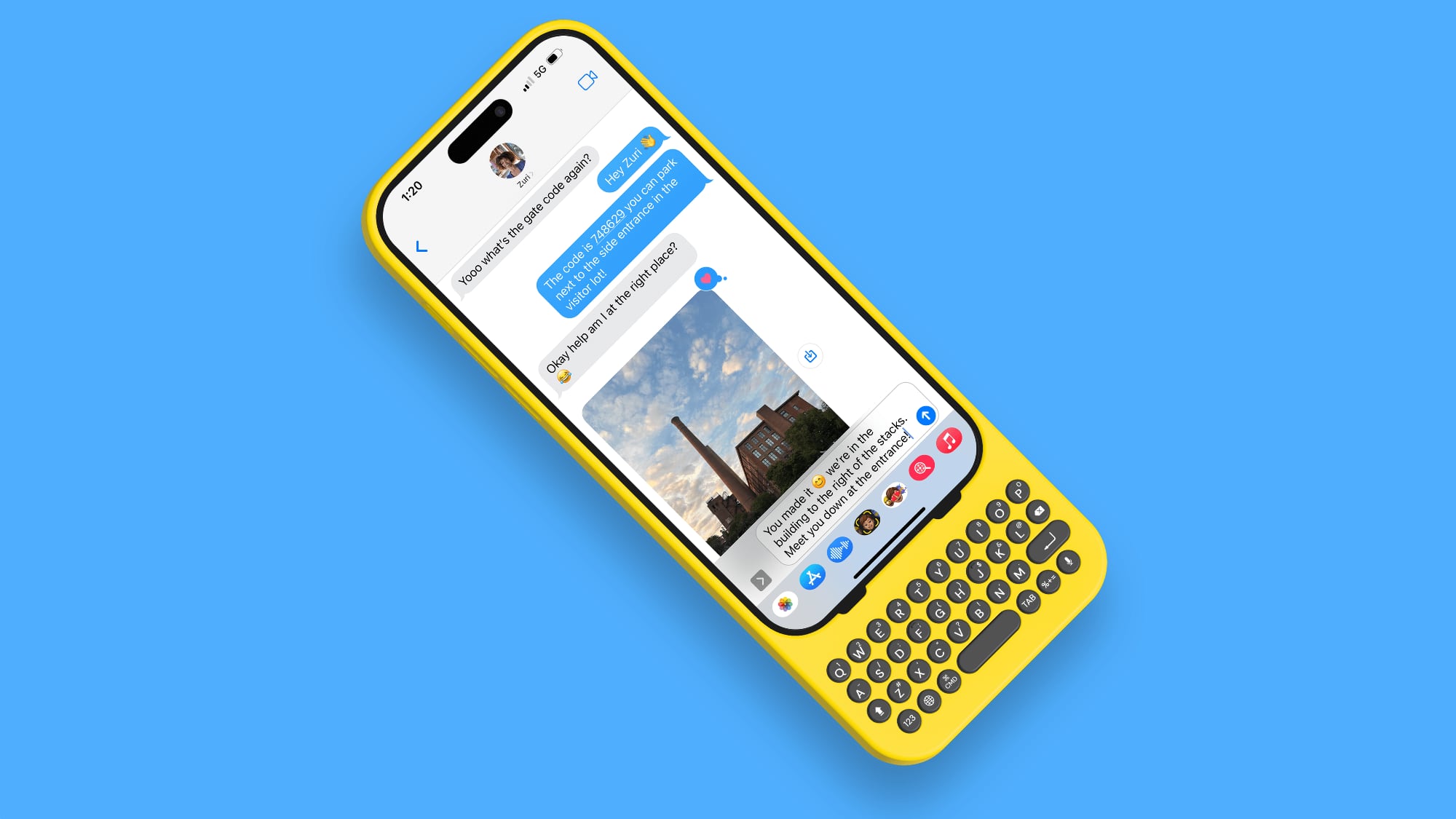 clicks keyboard for iphone