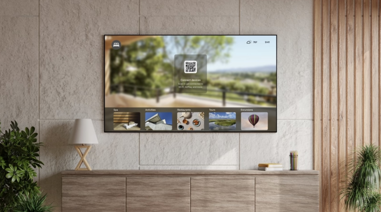 photo of iOS 17's New AirPlay Feature for Hotel Room TVs Begins Rolling Out image