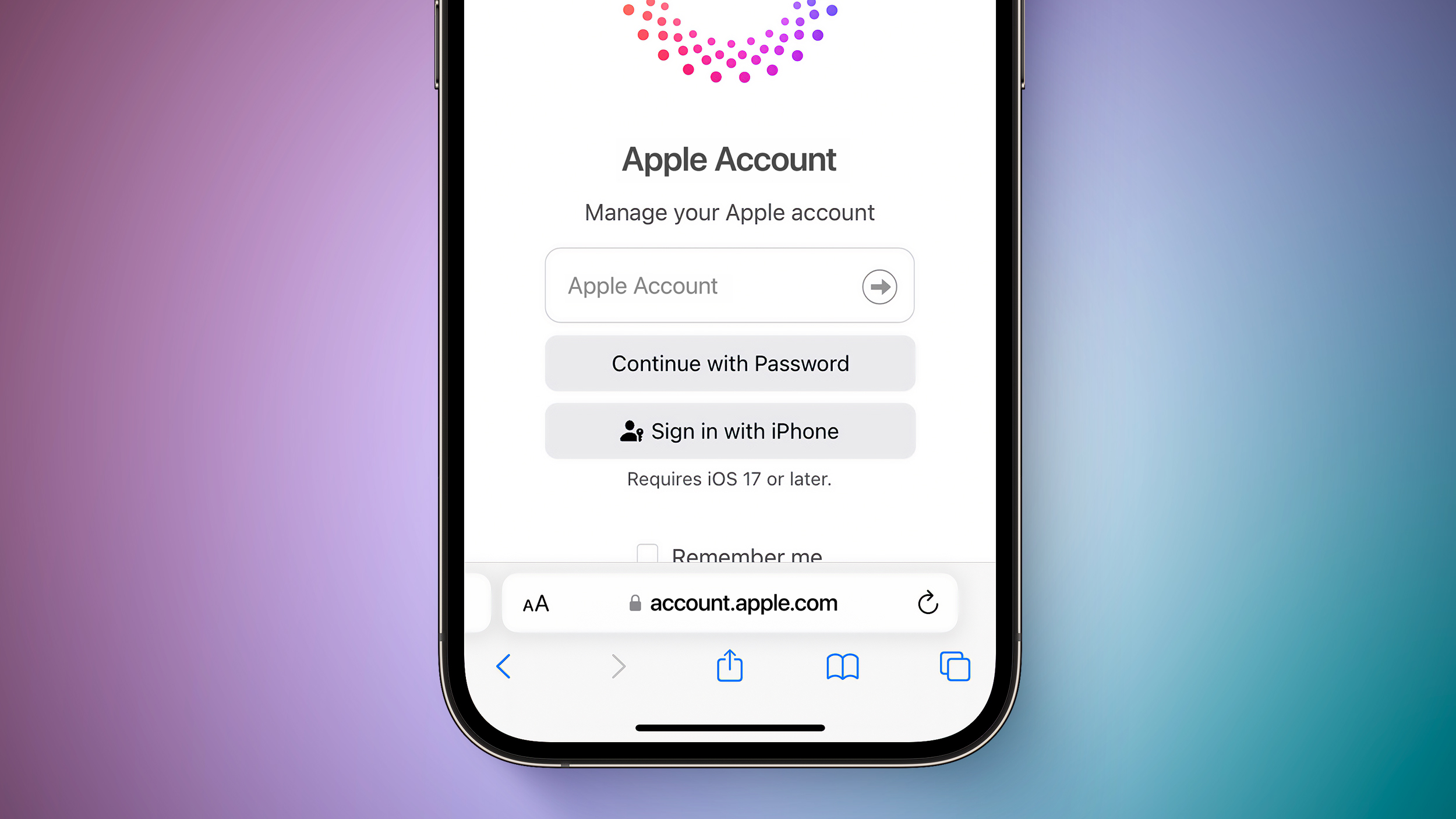 iOS 17 Passkey With Apple ACCOUNT Feature