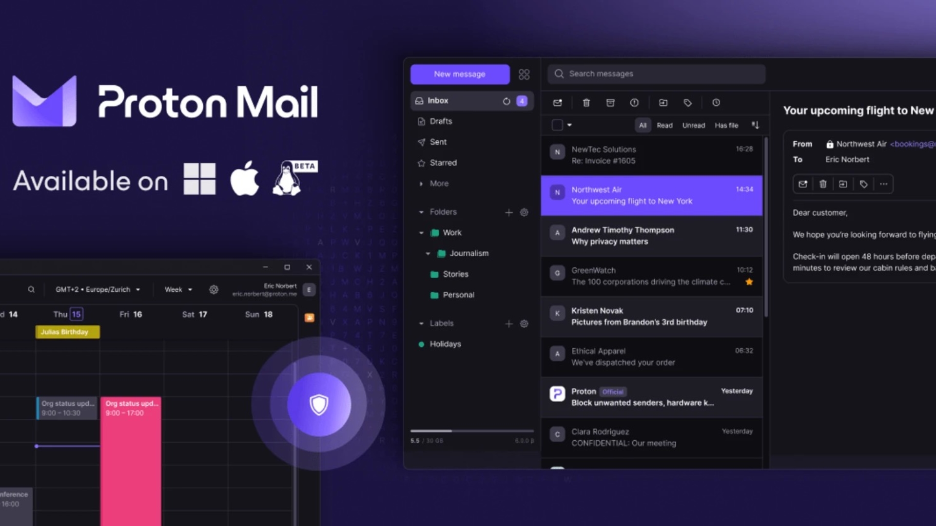 proton mail desktop app