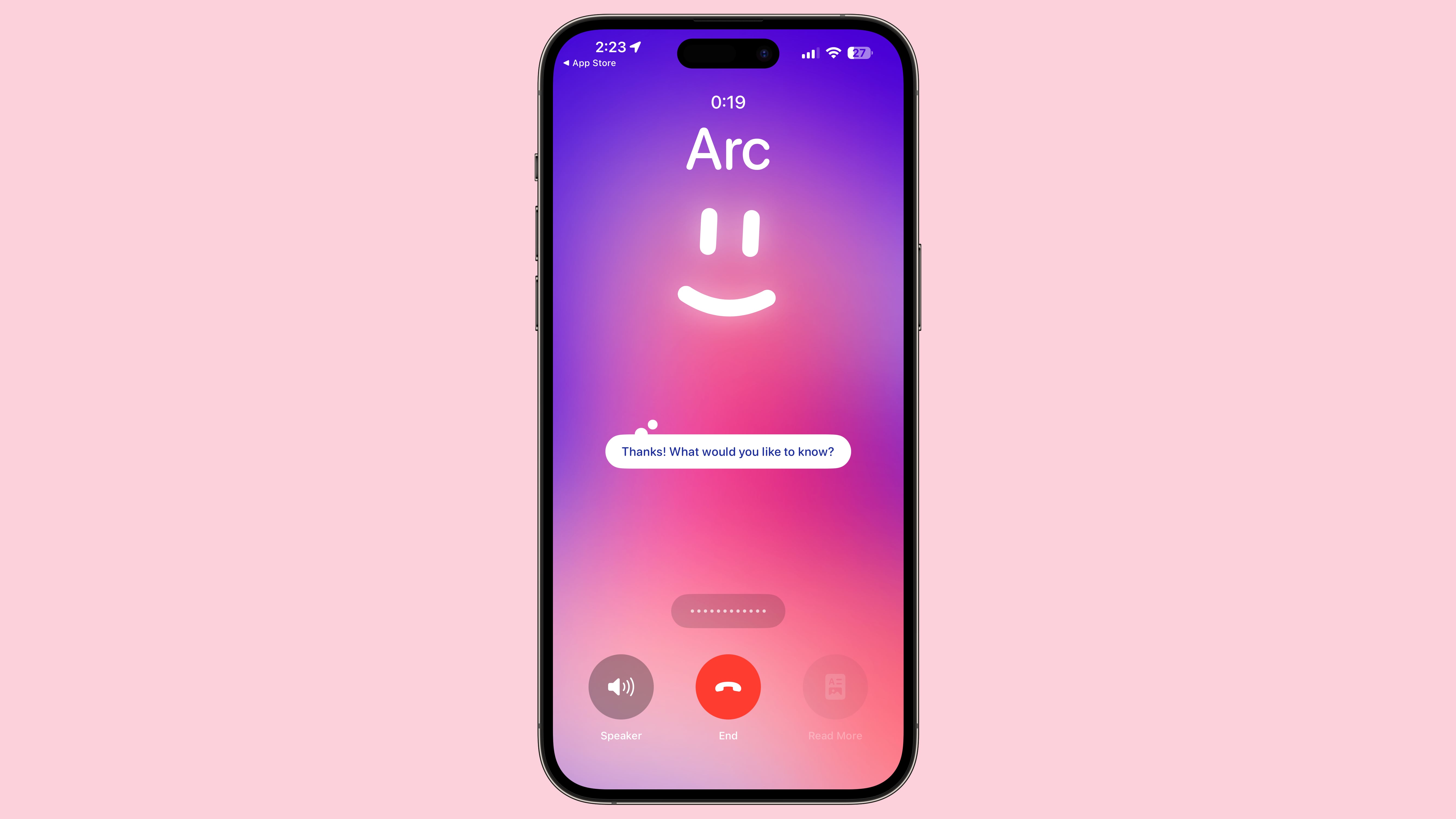 arc search voice search
