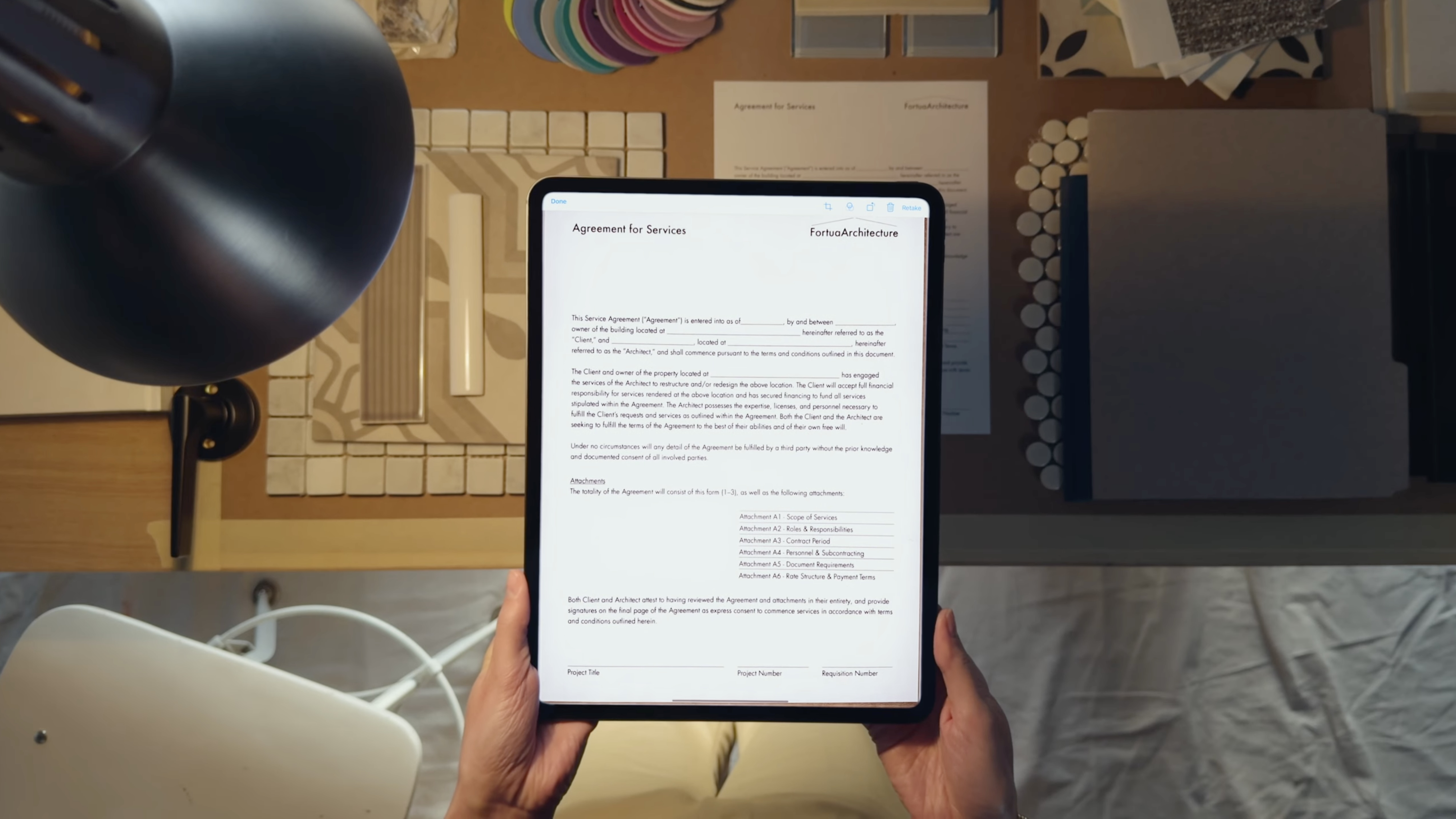 iPad Pro Improved Document Scanning