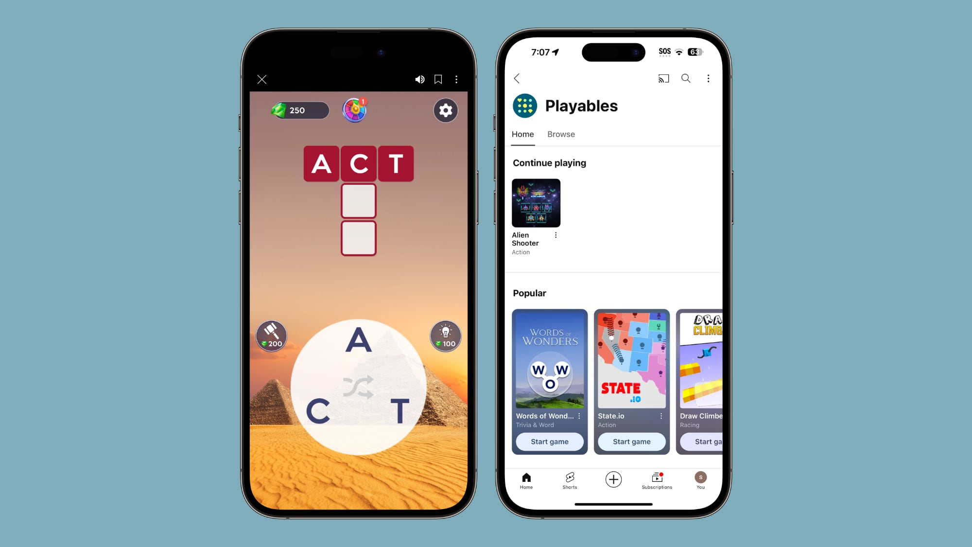 photo of YouTube Launches 'Playables' Mobile Games for iOS image