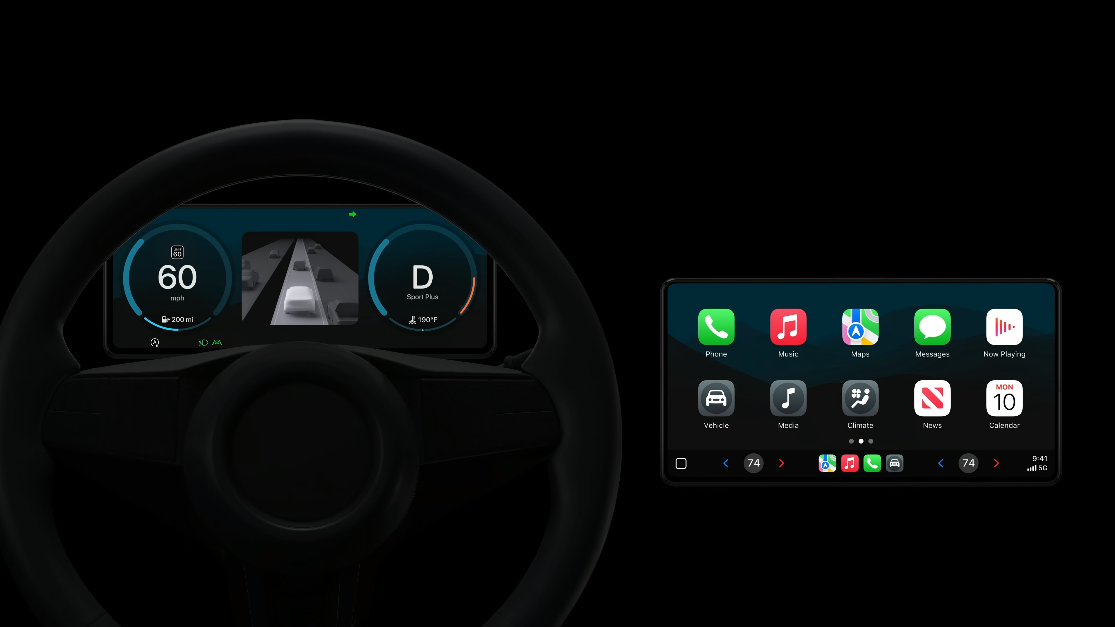 Apple Provides Updated Look at Next-Generation CarPlay at WWDC 2024