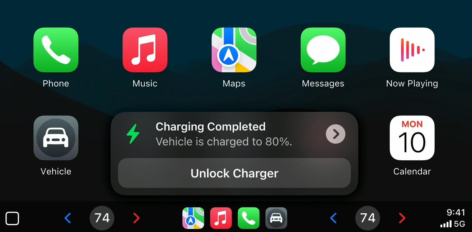 Next Generation CarPlay WWDC 2024 Charging