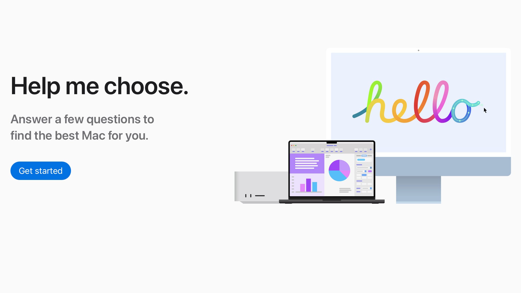 Apple Launches ‘Help Me Choose’ Website for Finding the Right Mac