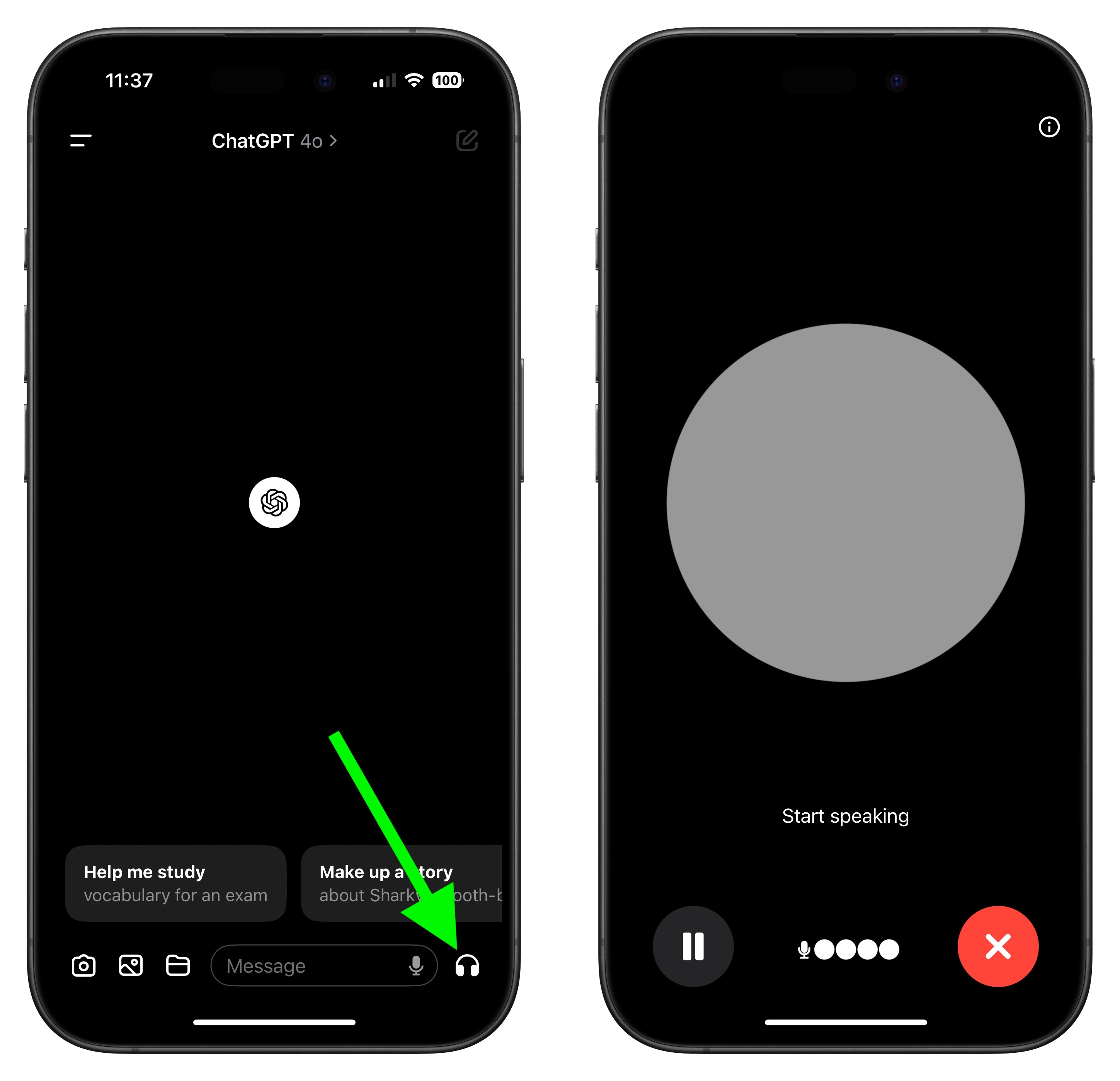 chatgpt ios voice