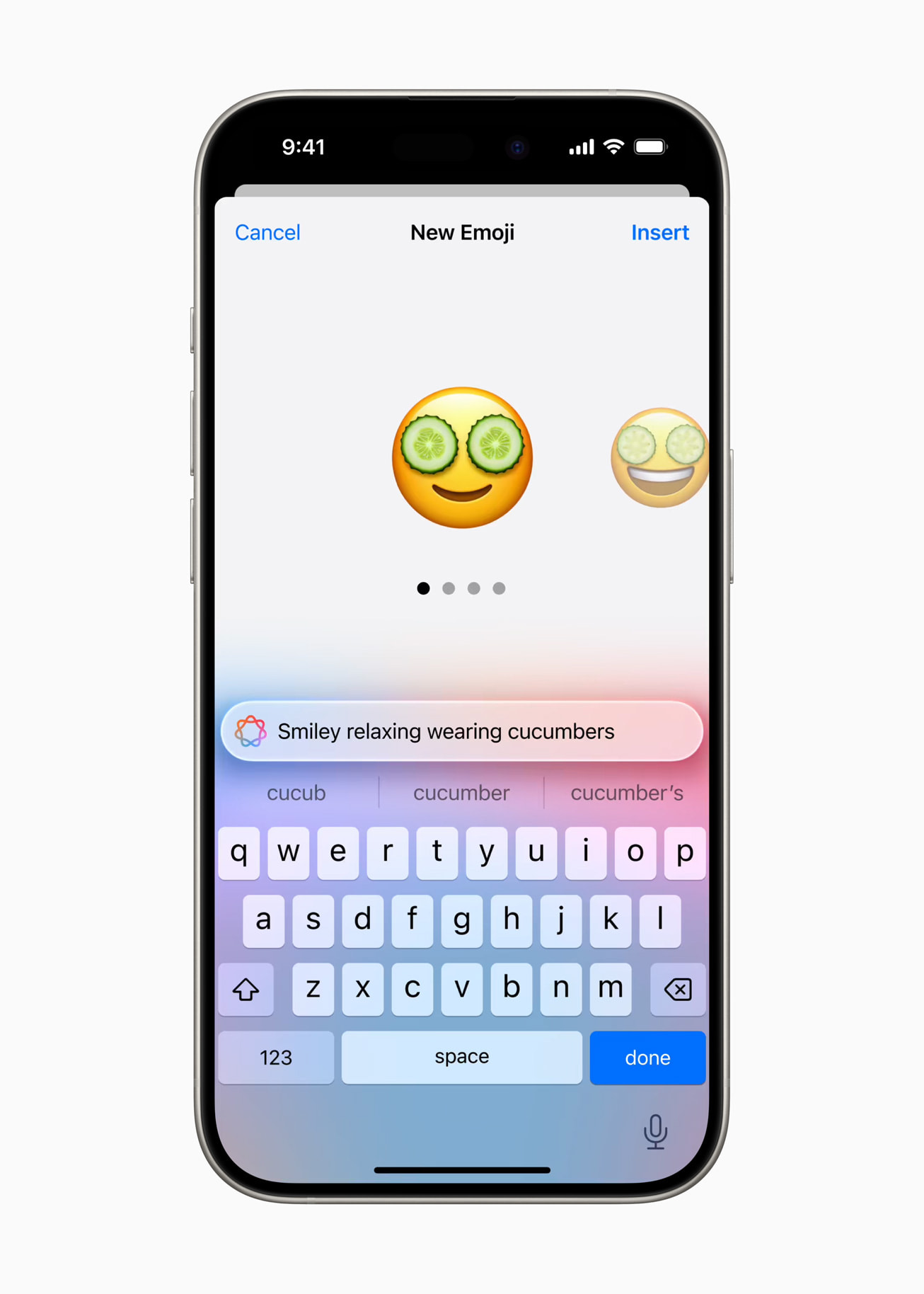 iOS 18 Genmoji