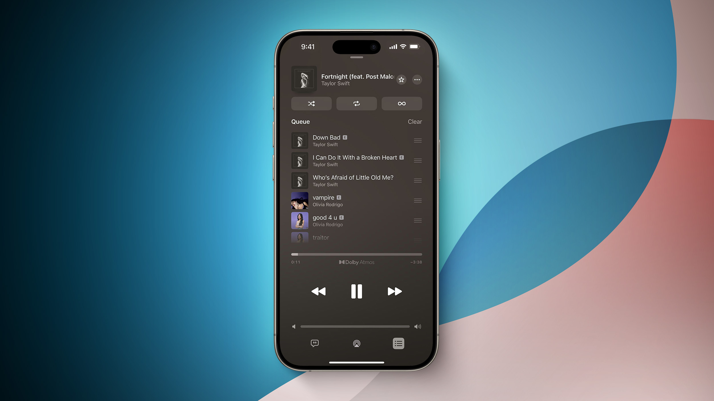 iOS 18 Music Queue