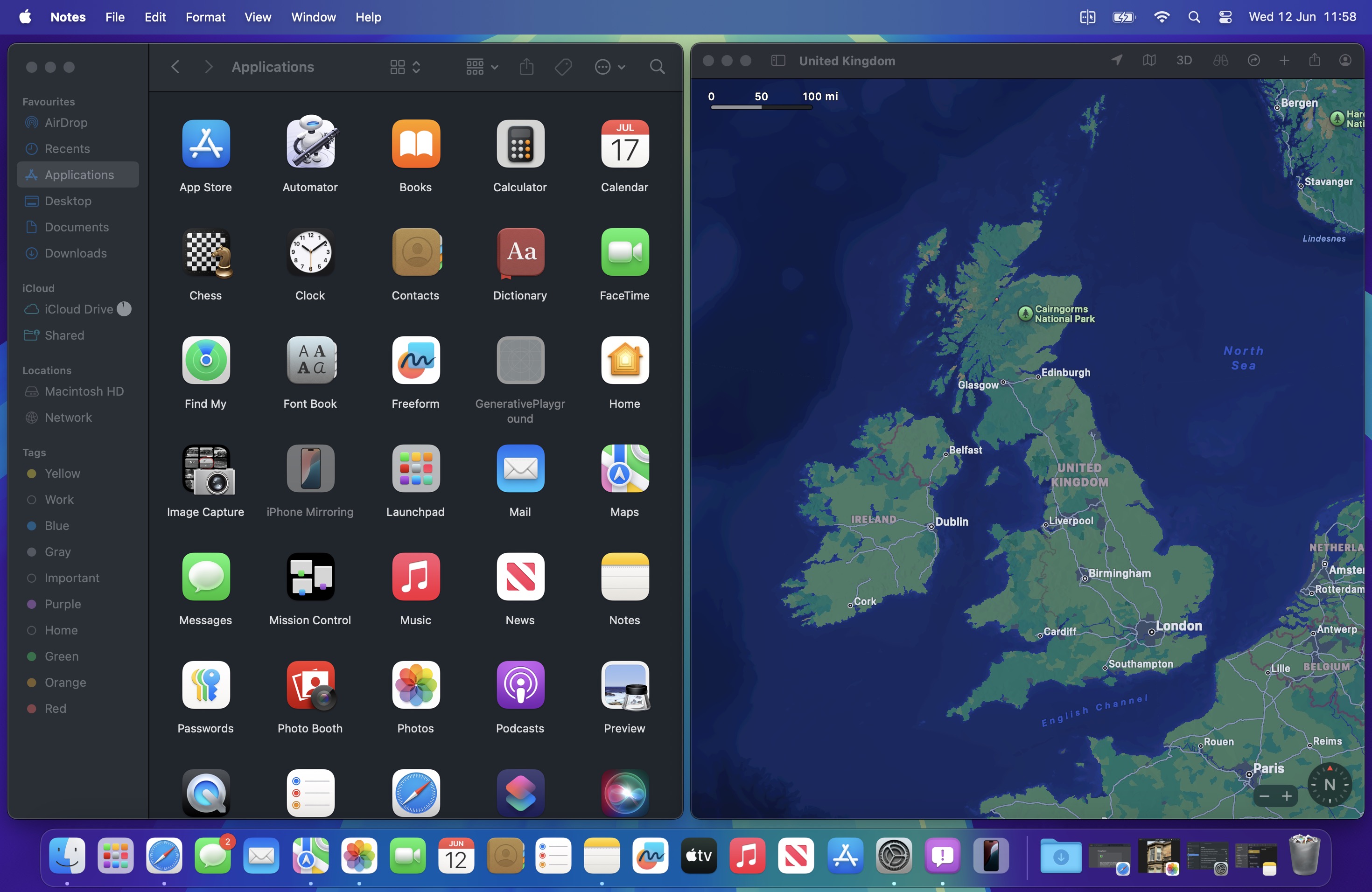 macos tiled two apps