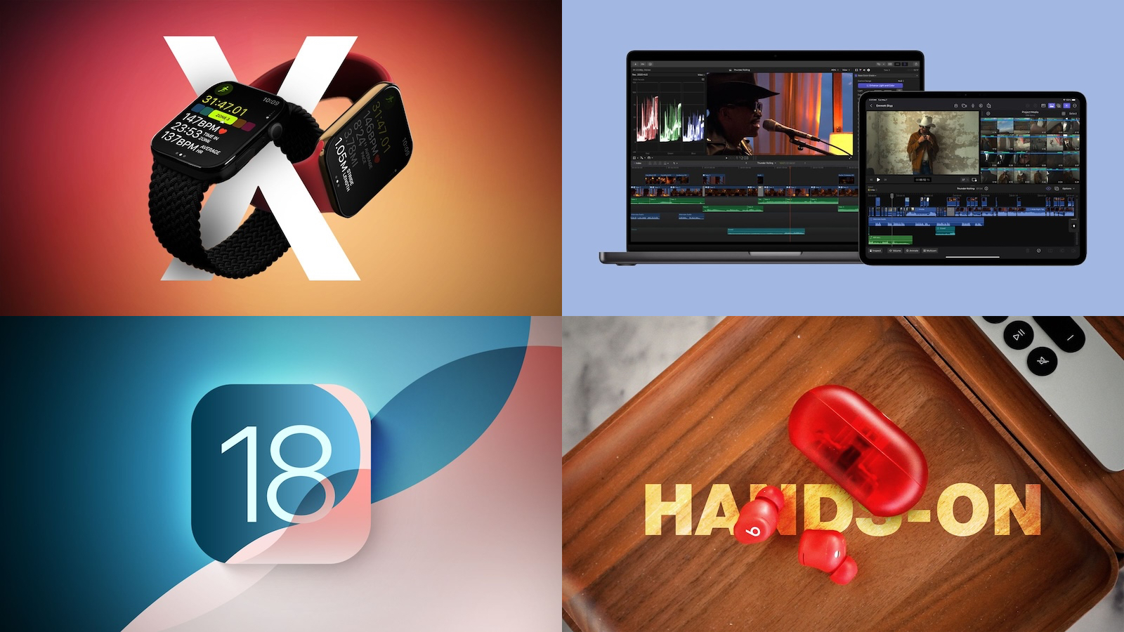 Top Stories: Apple Watch X Rumors, New Final Cut App for iPhone, and More