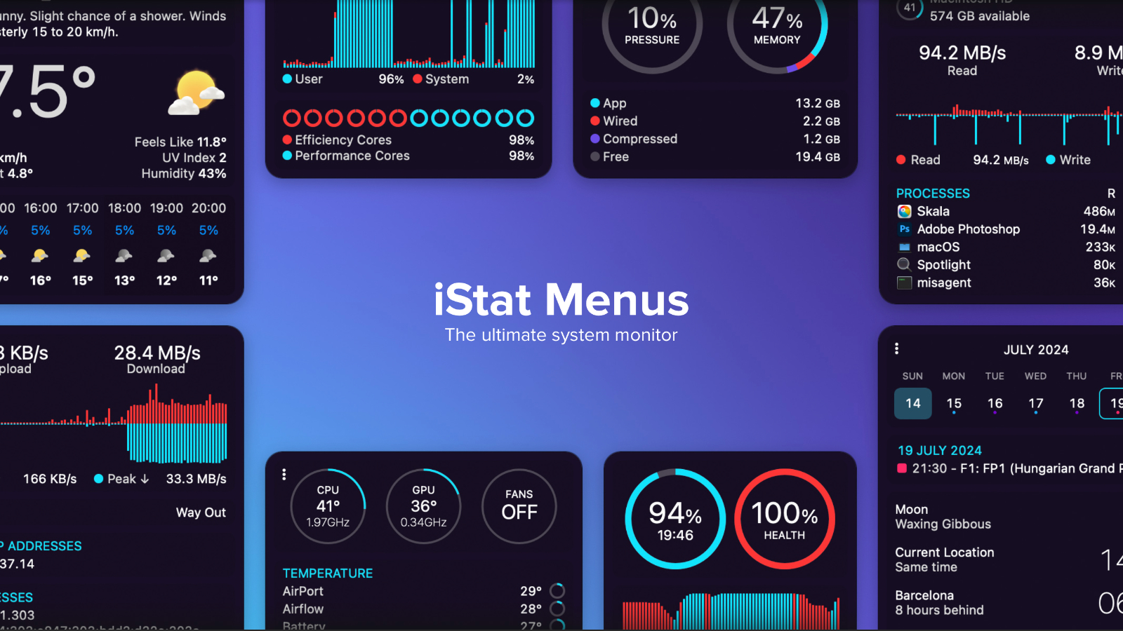 iStat Menus 7.0 Brings Comprehensive Redesign and New Features