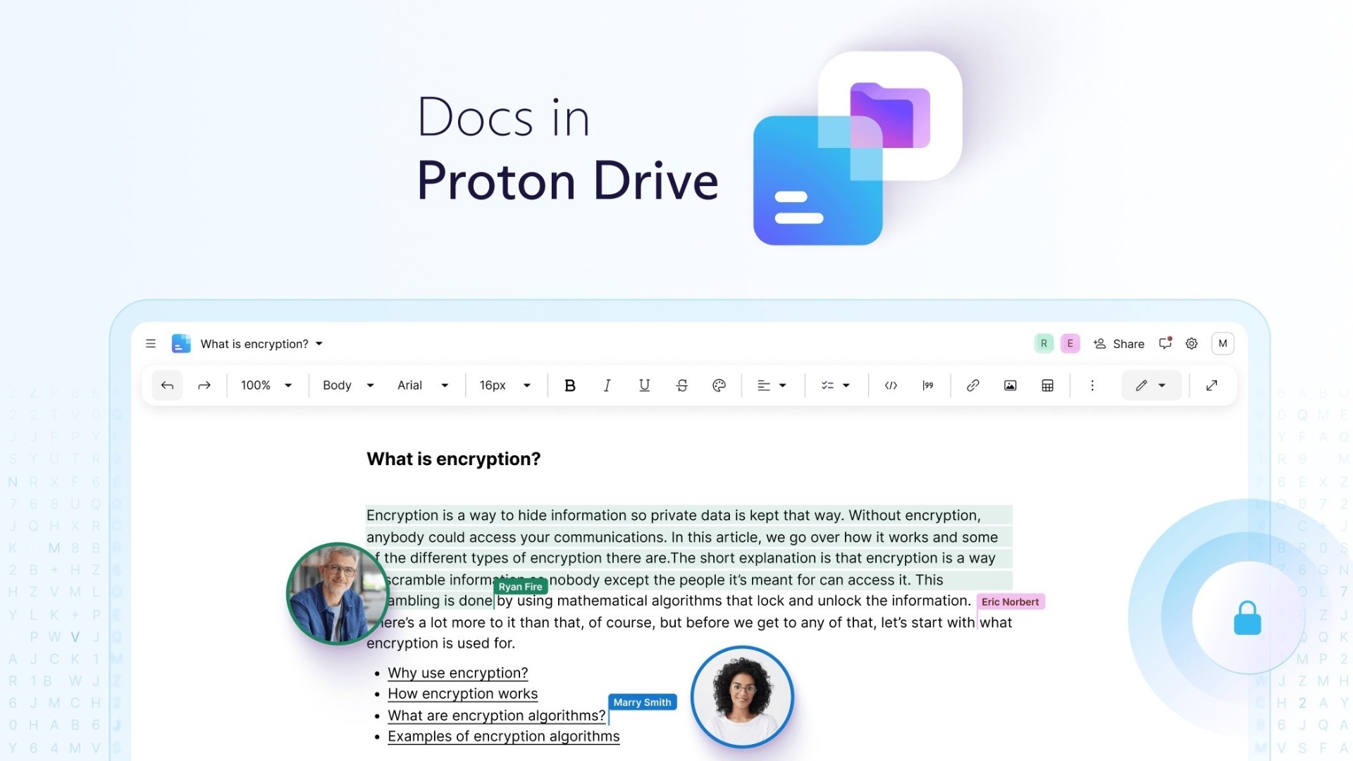 Proton Launches End-to-End Encrypted Alternative to Google Docs