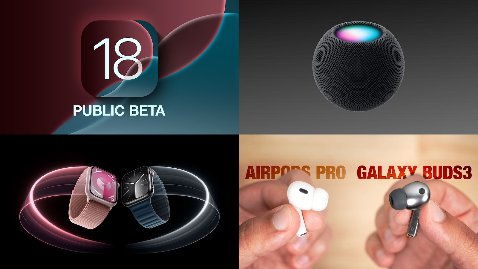 photo of Top Stories: iOS 18 Public Beta, HomePod Mini in New Midnight Color, and More image